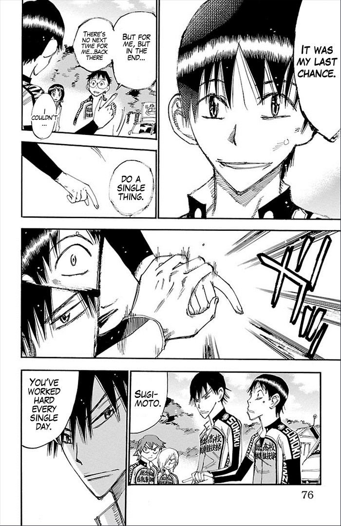 Yowamushi Pedal Chapter 273 page 9 - Chapter 273: The final preparation