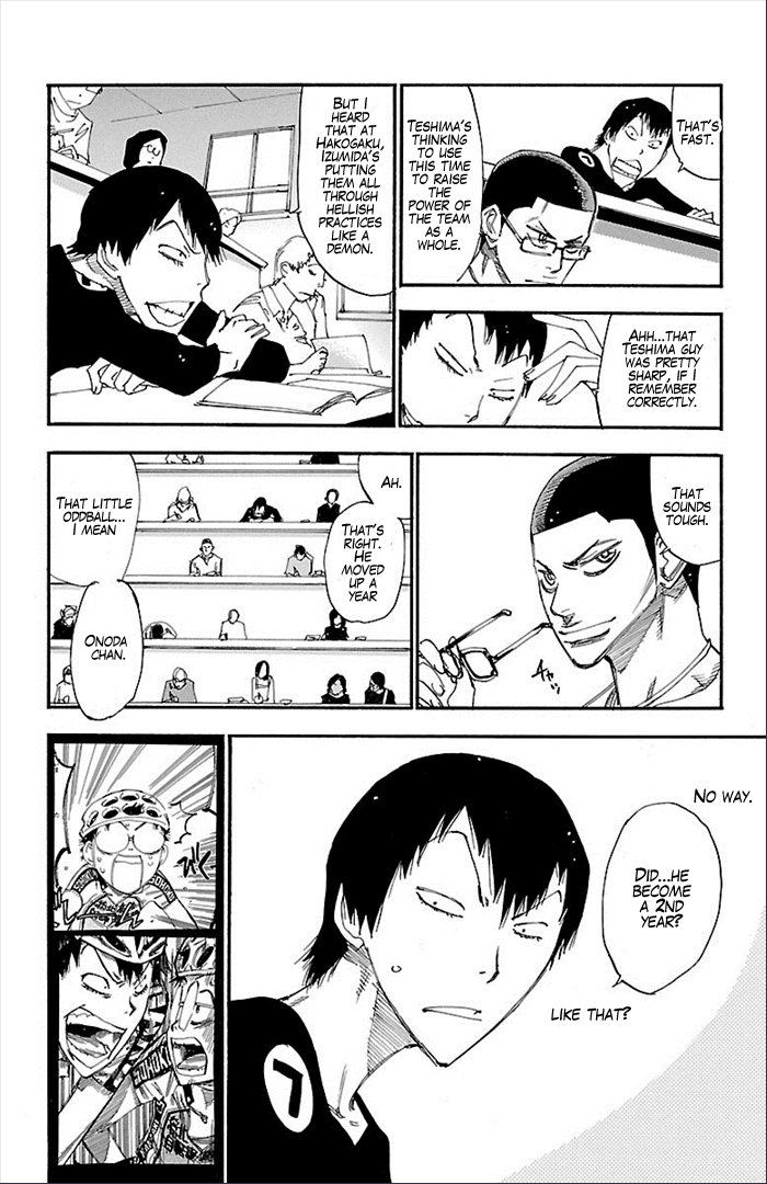 Yowamushi Pedal Chapter 274 page 19 - Chapter 274: The new souhouku 6 members