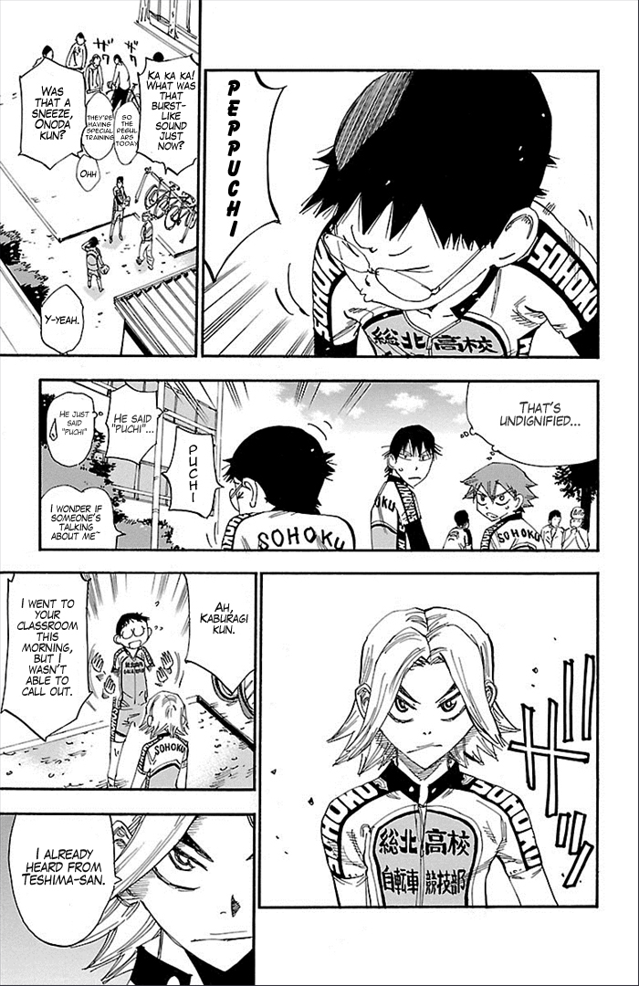 Yowamushi Pedal Chapter 274 page 20 - Chapter 274: The new souhouku 6 members