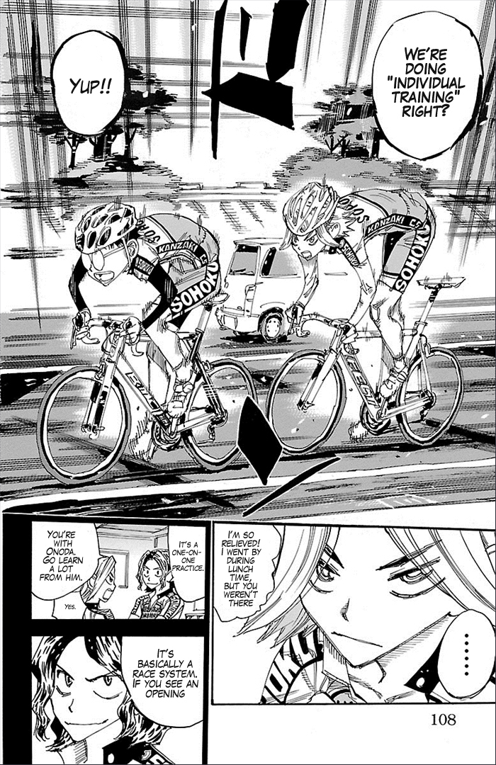 Yowamushi Pedal Chapter 274 page 21 - Chapter 274: The new souhouku 6 members