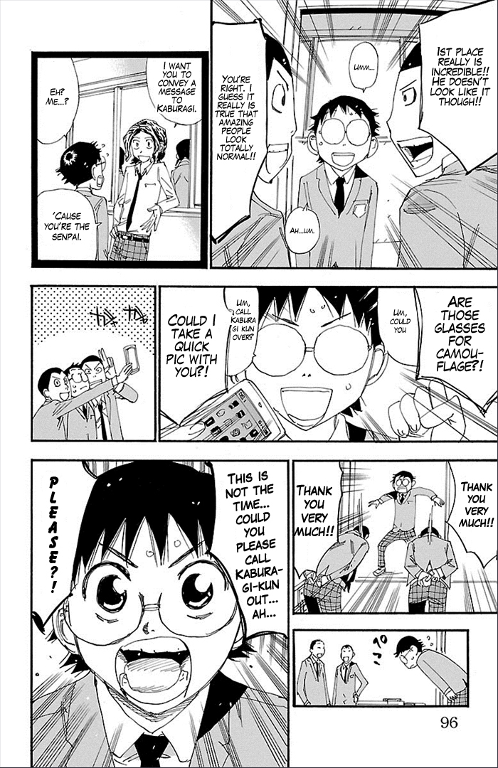 Yowamushi Pedal Chapter 274 page 9 - Chapter 274: The new souhouku 6 members
