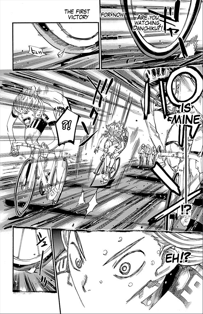 Yowamushi Pedal Chapter 275 page 18 - Chapter 275: Kaburagi Issa's debut match!