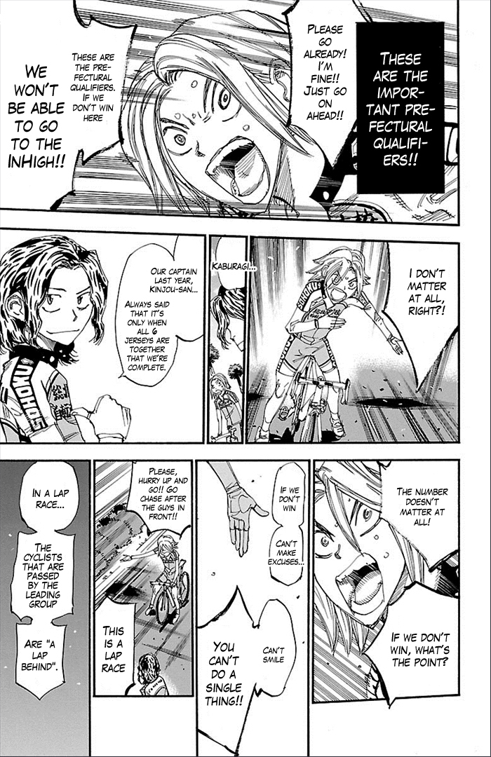 Yowamushi Pedal Chapter 276 page 11 - Chapter 276: Trouble!