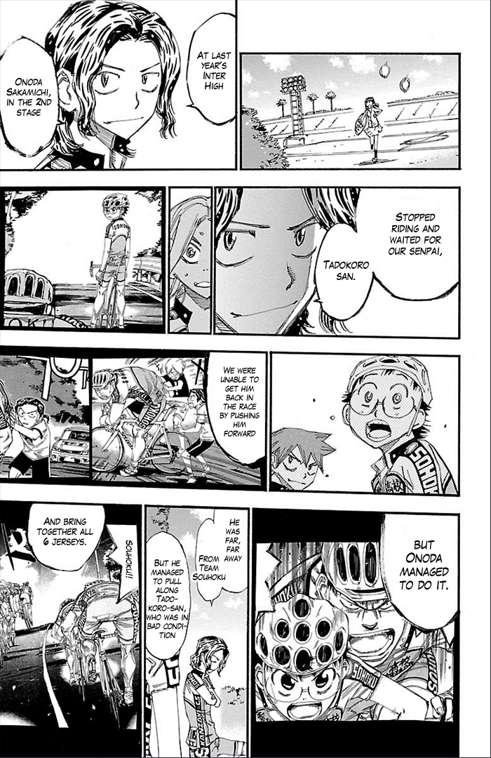 Yowamushi Pedal Chapter 276 page 13 - Chapter 276: Trouble!