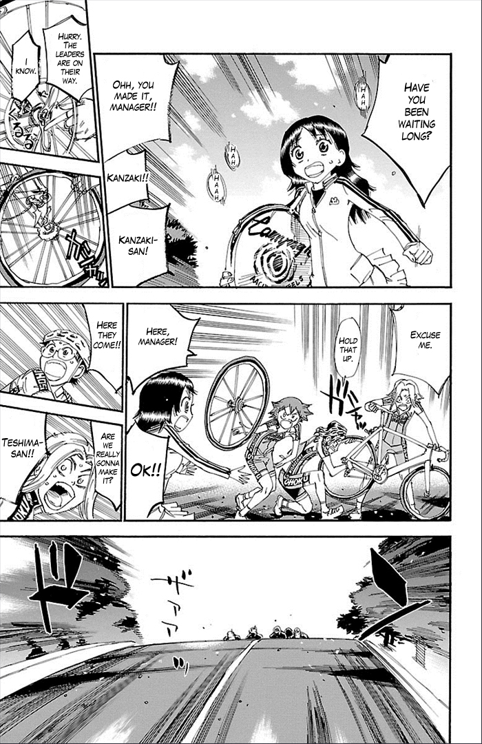 Yowamushi Pedal Chapter 276 page 15 - Chapter 276: Trouble!