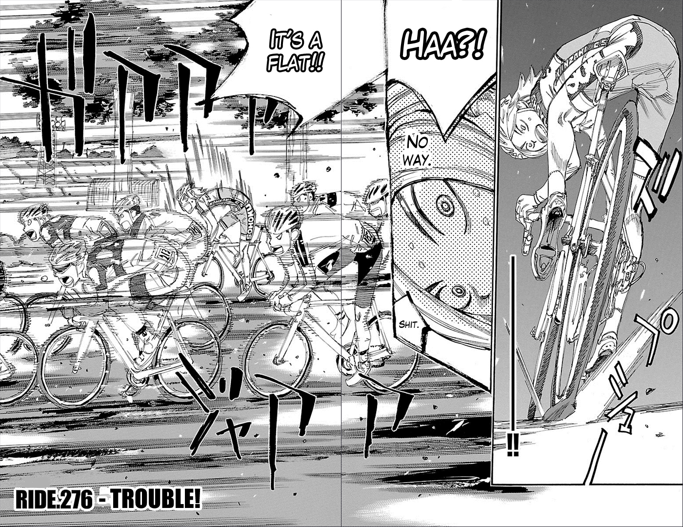 Yowamushi Pedal Chapter 276 page 4 - Chapter 276: Trouble!