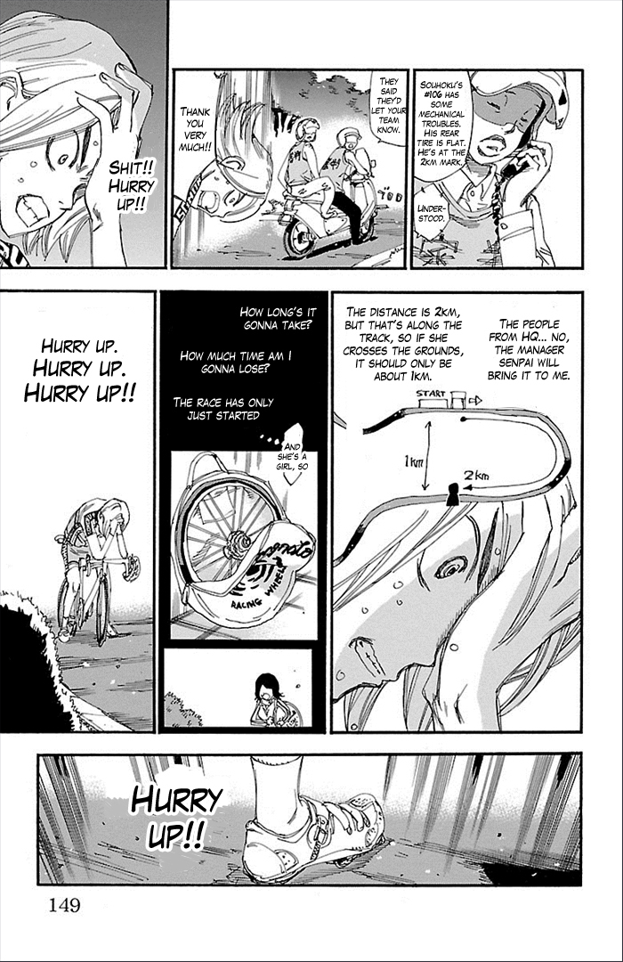 Yowamushi Pedal Chapter 276 page 8 - Chapter 276: Trouble!