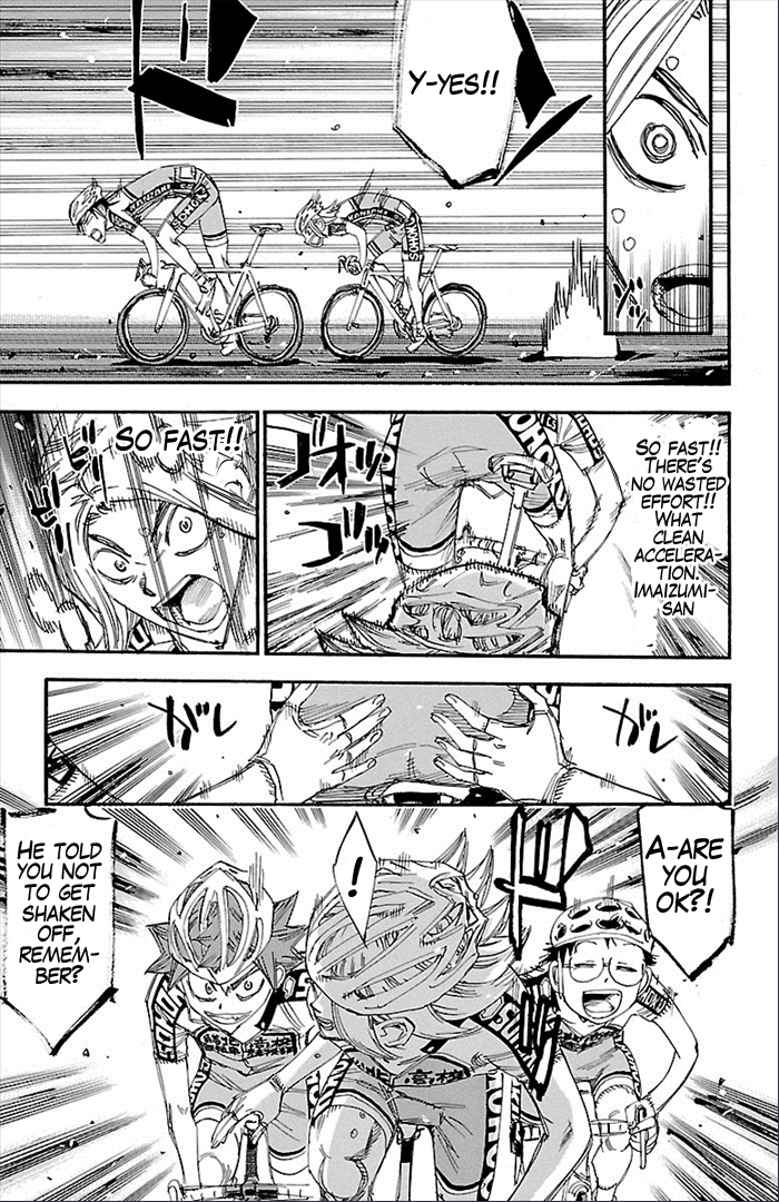 Yowamushi Pedal Chapter 277 page 18 - Chapter 277: The strenght of 6