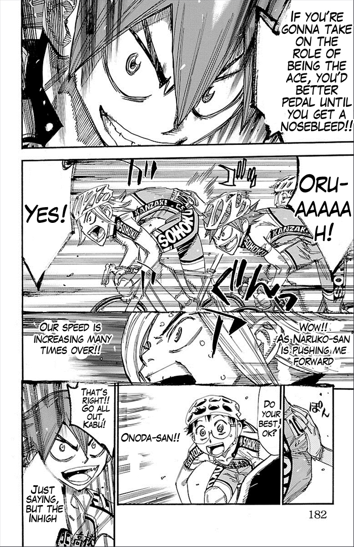 Yowamushi Pedal Chapter 277 page 19 - Chapter 277: The strenght of 6