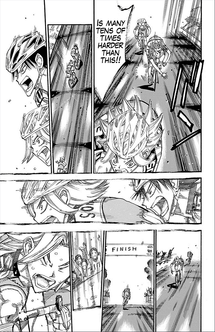 Yowamushi Pedal Chapter 277 page 20 - Chapter 277: The strenght of 6
