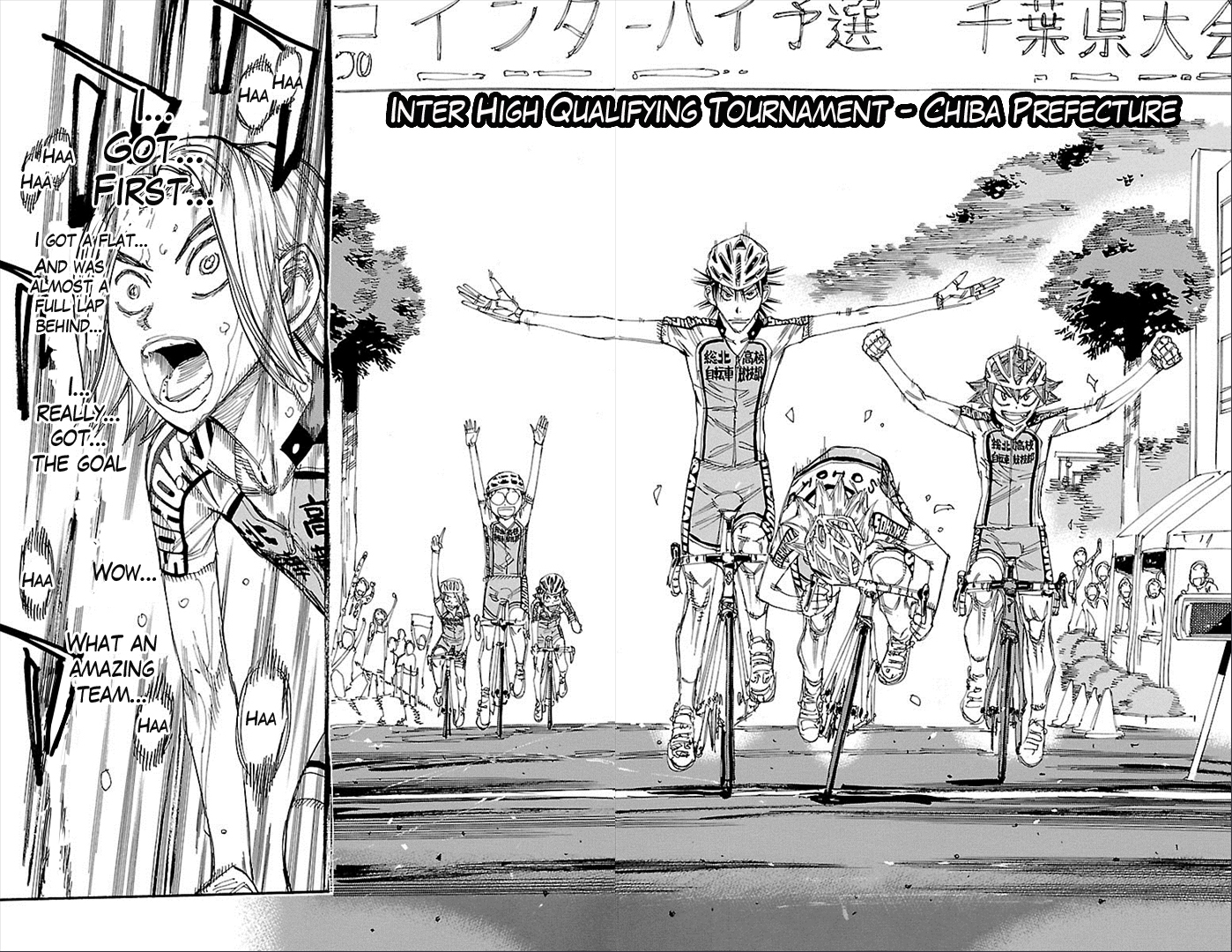 Yowamushi Pedal Chapter 277 page 21 - Chapter 277: The strenght of 6