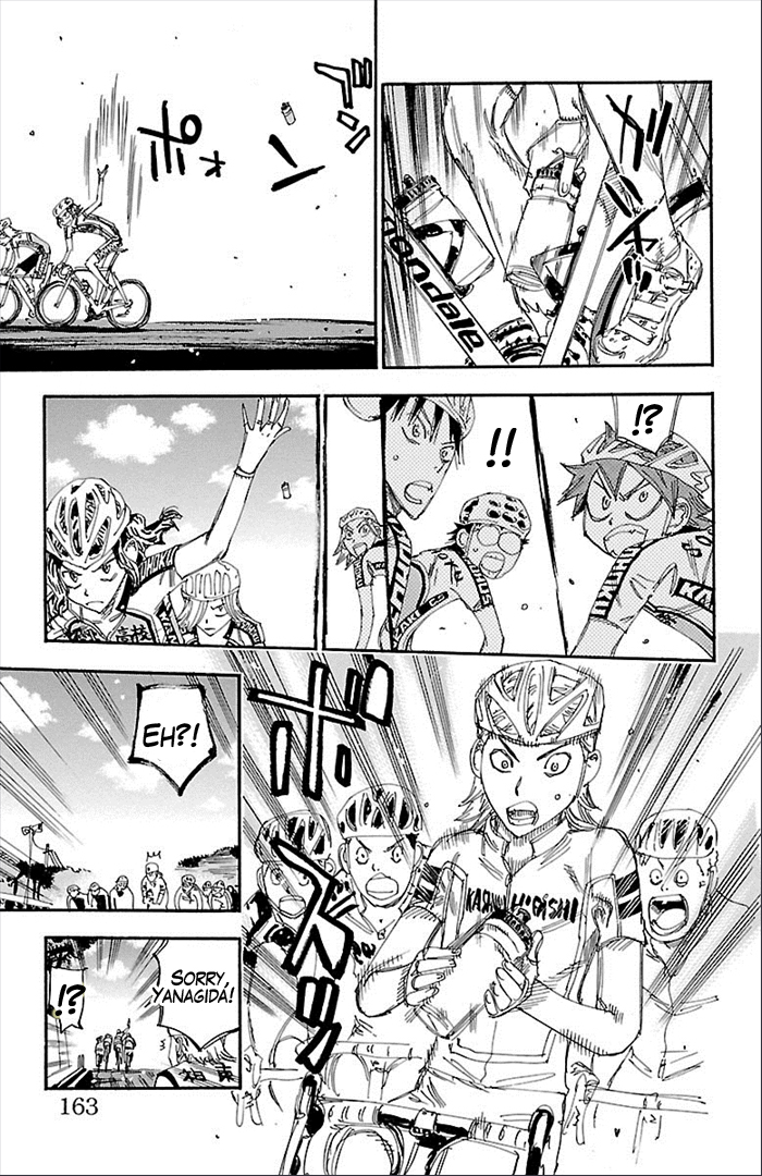 Yowamushi Pedal Chapter 277 page 3 - Chapter 277: The strenght of 6