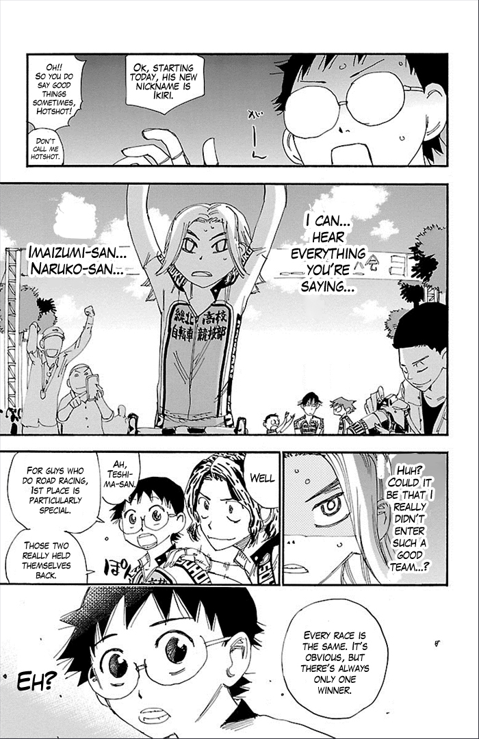 Yowamushi Pedal Chapter 278 page 5 - Chapter 278: The man who doesn't yield