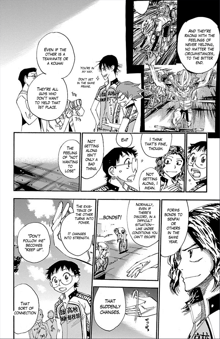 Yowamushi Pedal Chapter 278 page 6 - Chapter 278: The man who doesn't yield