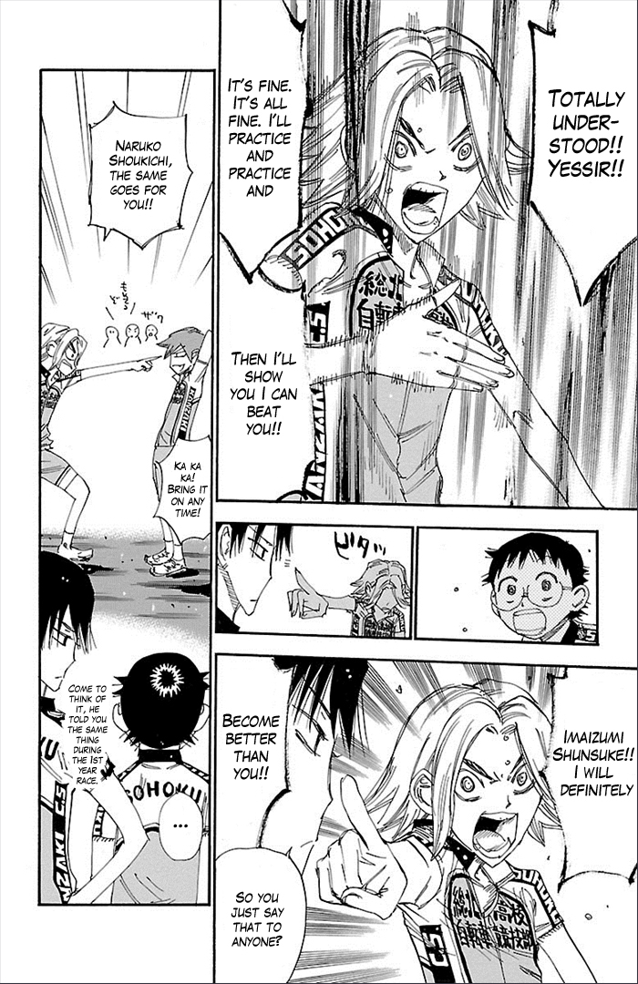 Yowamushi Pedal Chapter 278 page 8 - Chapter 278: The man who doesn't yield