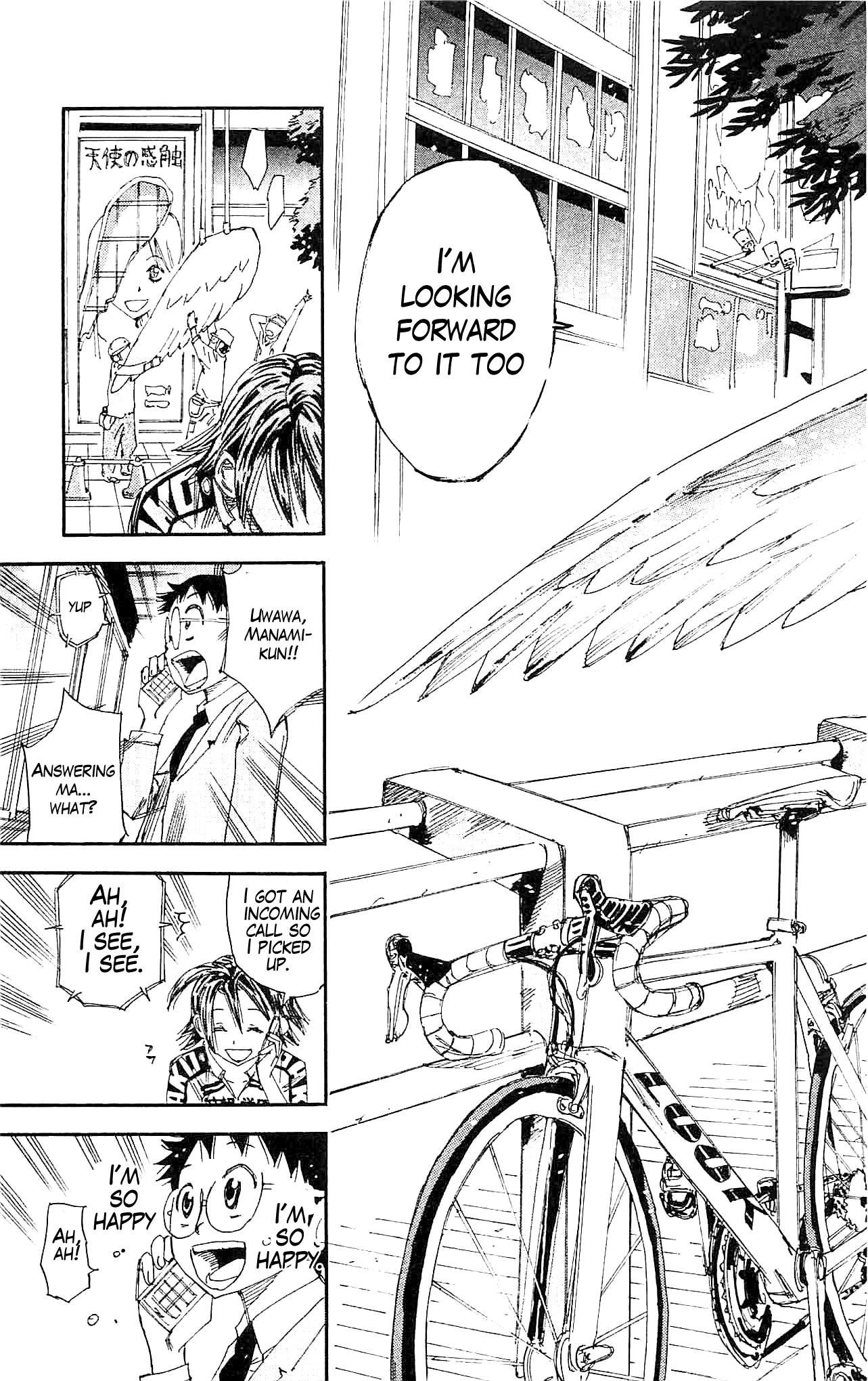 Yowamushi Pedal Chapter 279 page 11 - Chapter 279: Telephone