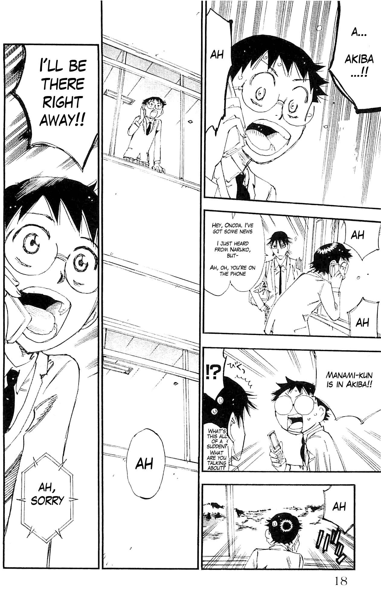 Yowamushi Pedal Chapter 279 page 14 - Chapter 279: Telephone