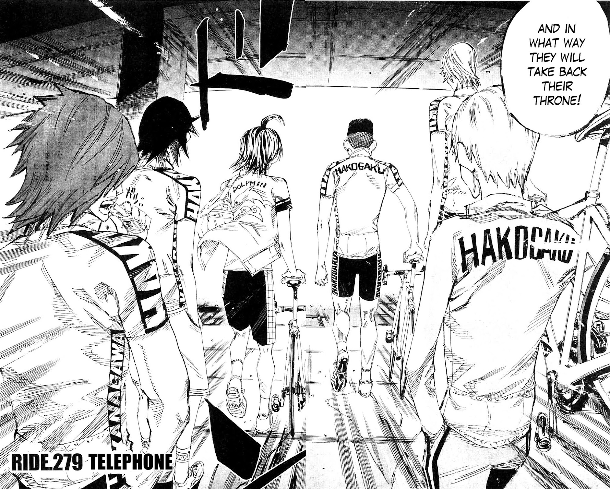 Yowamushi Pedal Chapter 279 page 3 - Chapter 279: Telephone
