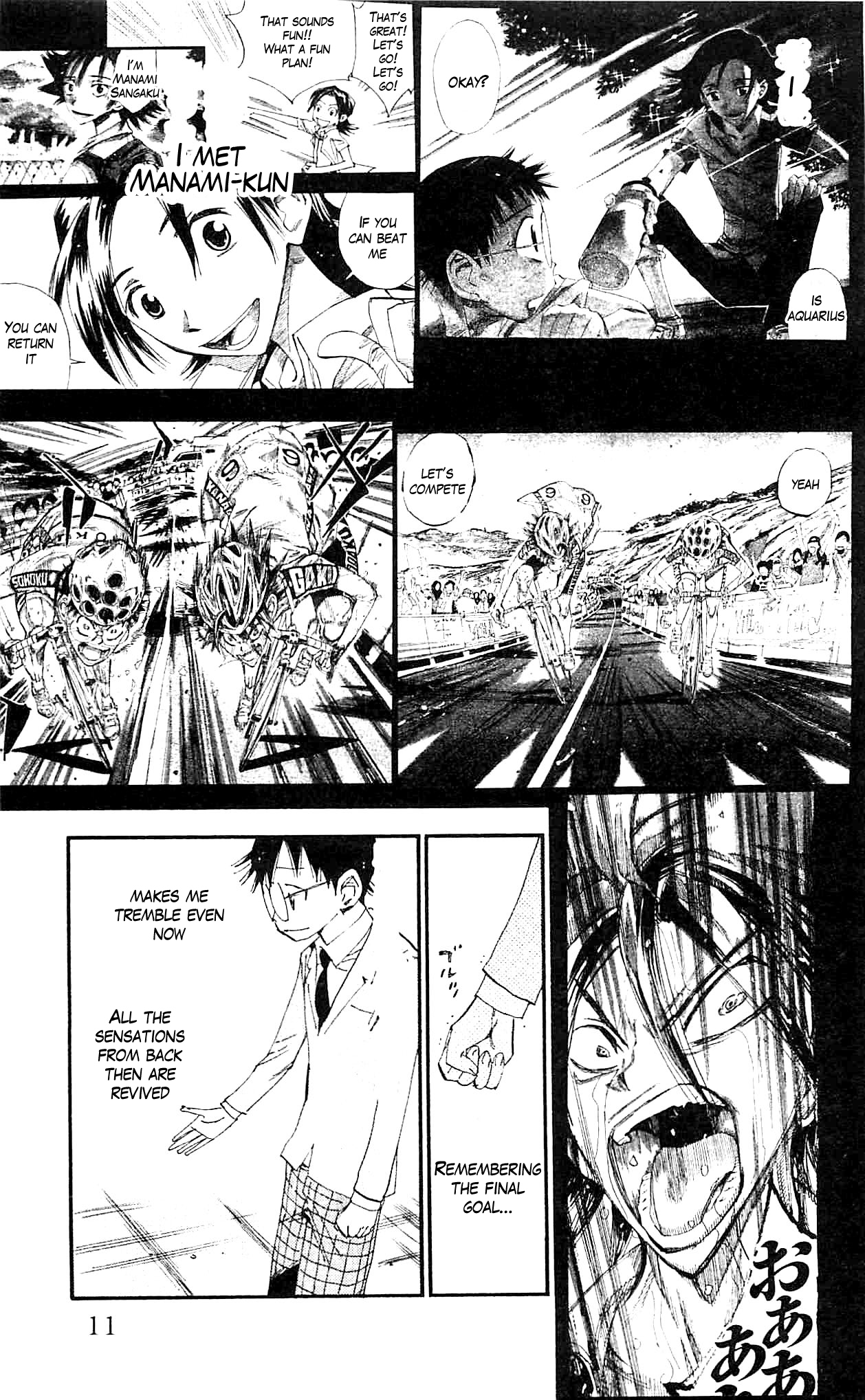 Yowamushi Pedal Chapter 279 page 7 - Chapter 279: Telephone
