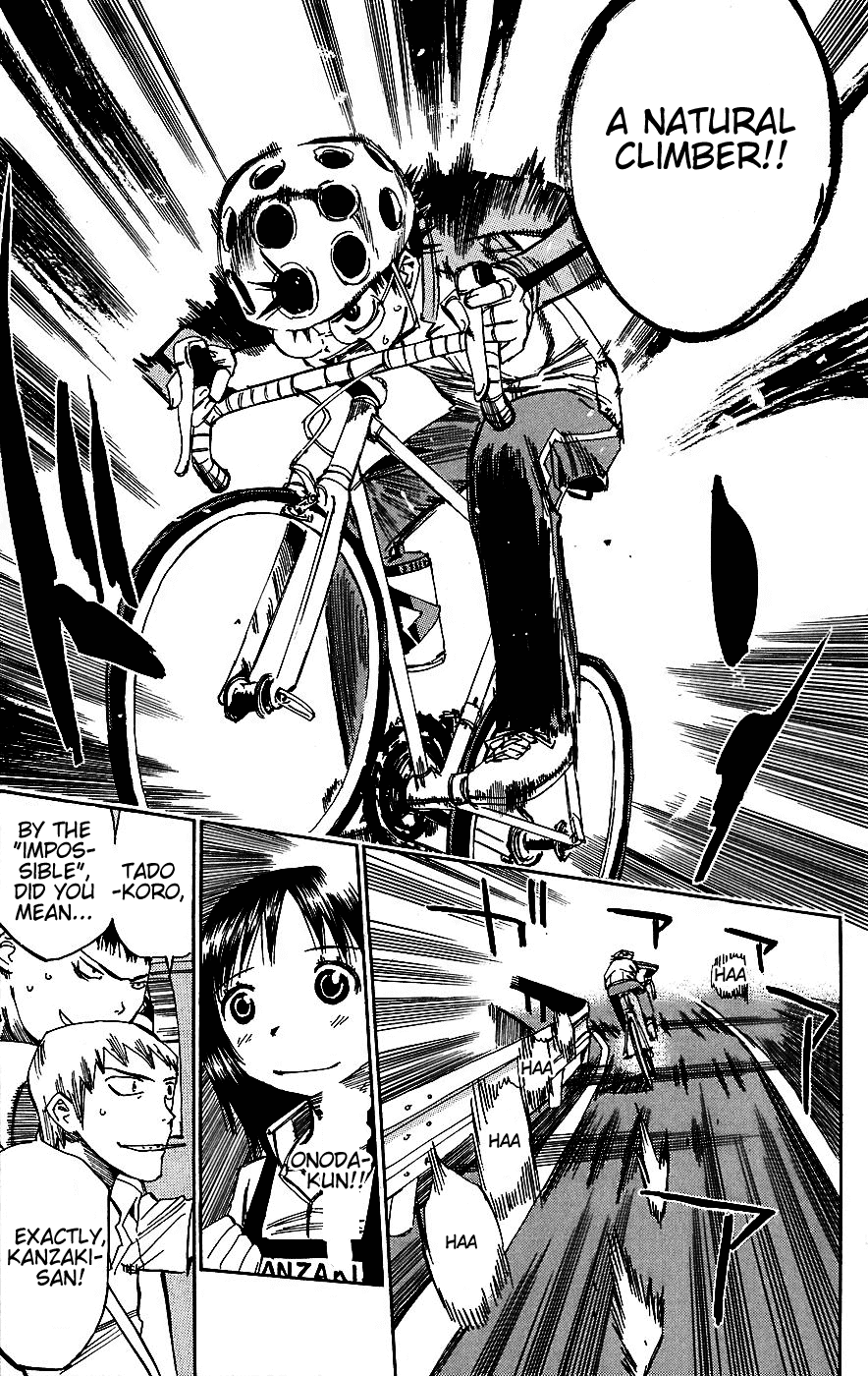 Yowamushi Pedal Chapter 28 page 10 - Chapter 28: Faster than Anyone