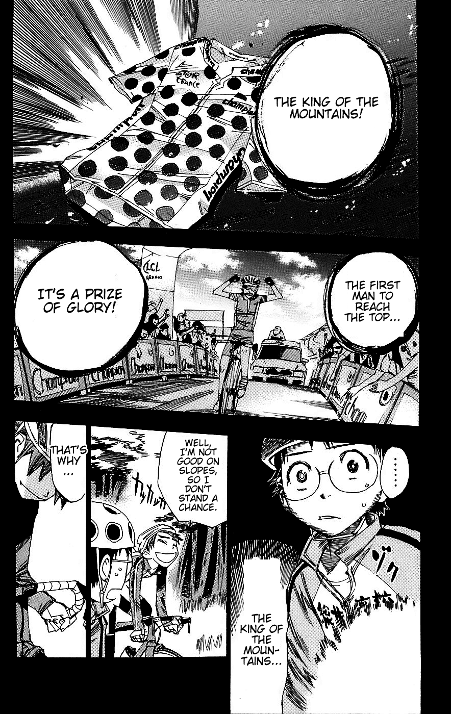 Yowamushi Pedal Chapter 28 page 15 - Chapter 28: Faster than Anyone