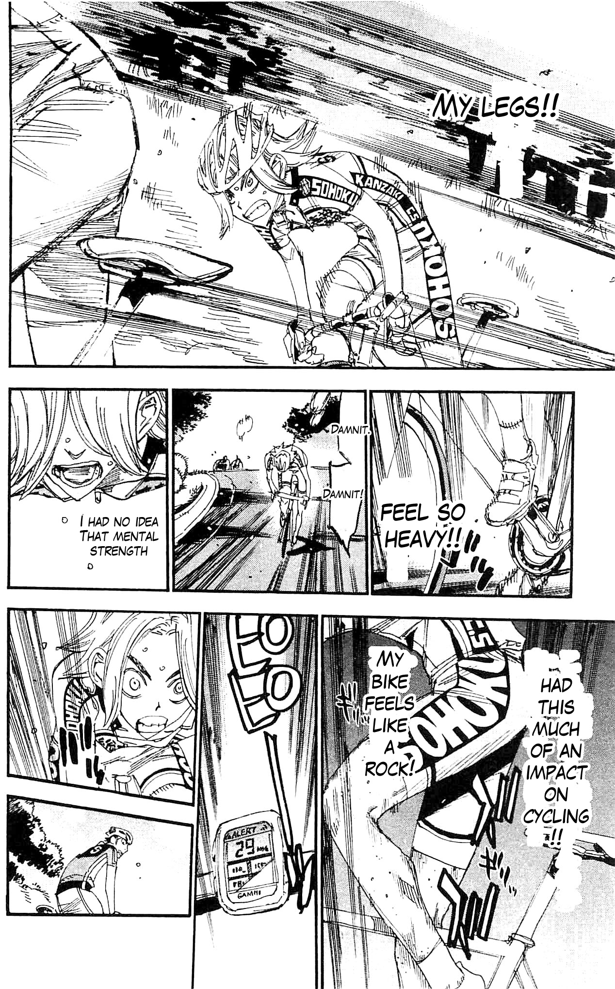 Yowamushi Pedal Chapter 280 page 16 - Chapter 280: 1000km once more