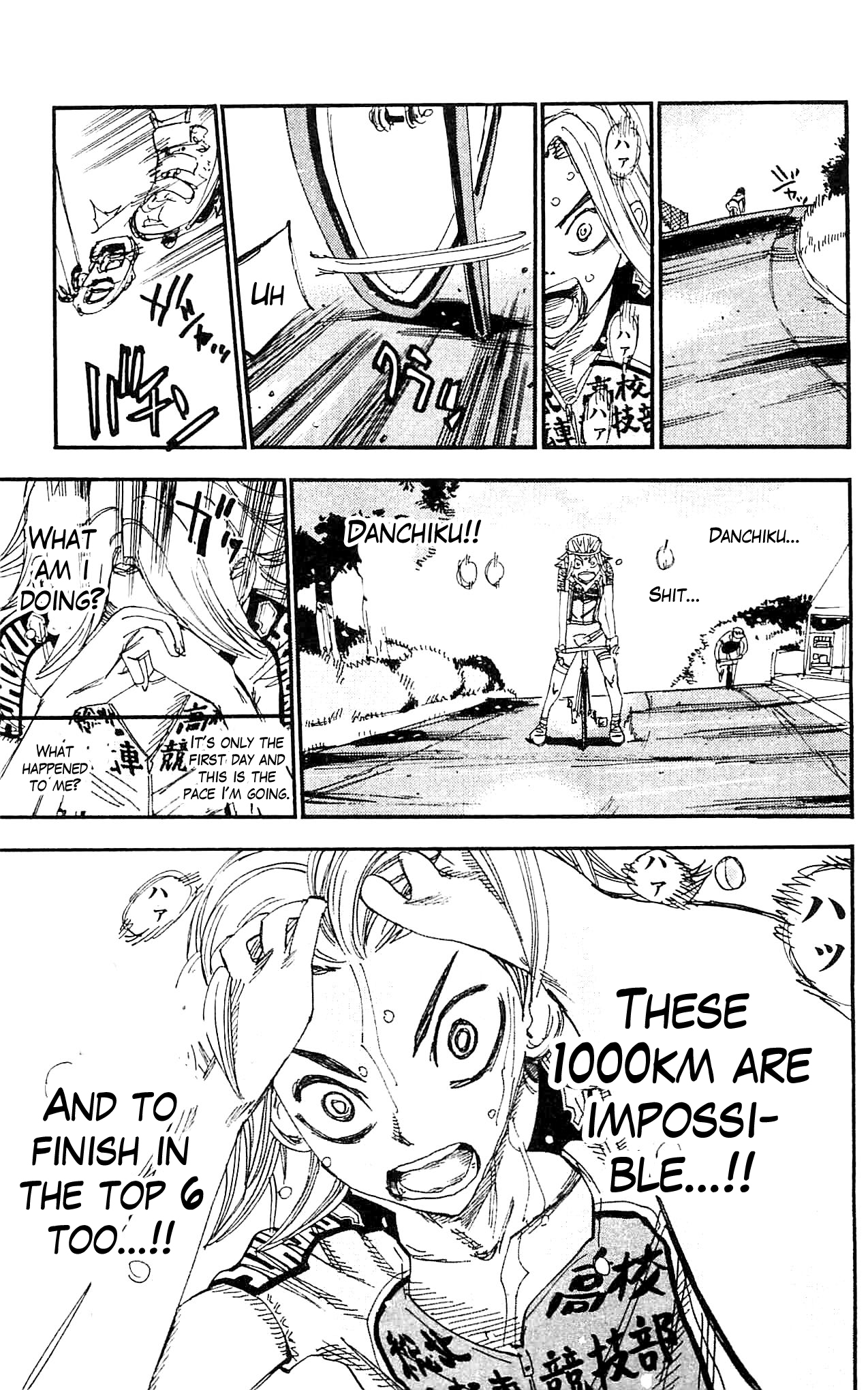 Yowamushi Pedal Chapter 280 page 17 - Chapter 280: 1000km once more