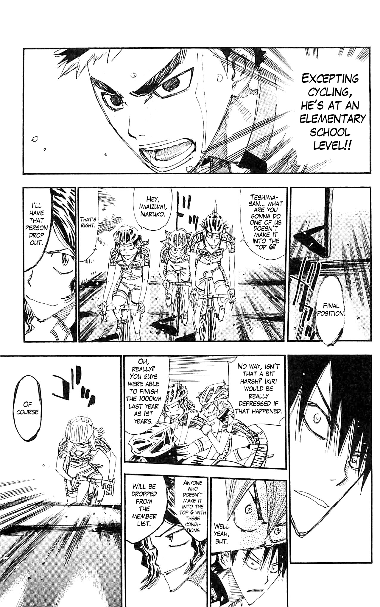 Yowamushi Pedal Chapter 280 page 19 - Chapter 280: 1000km once more