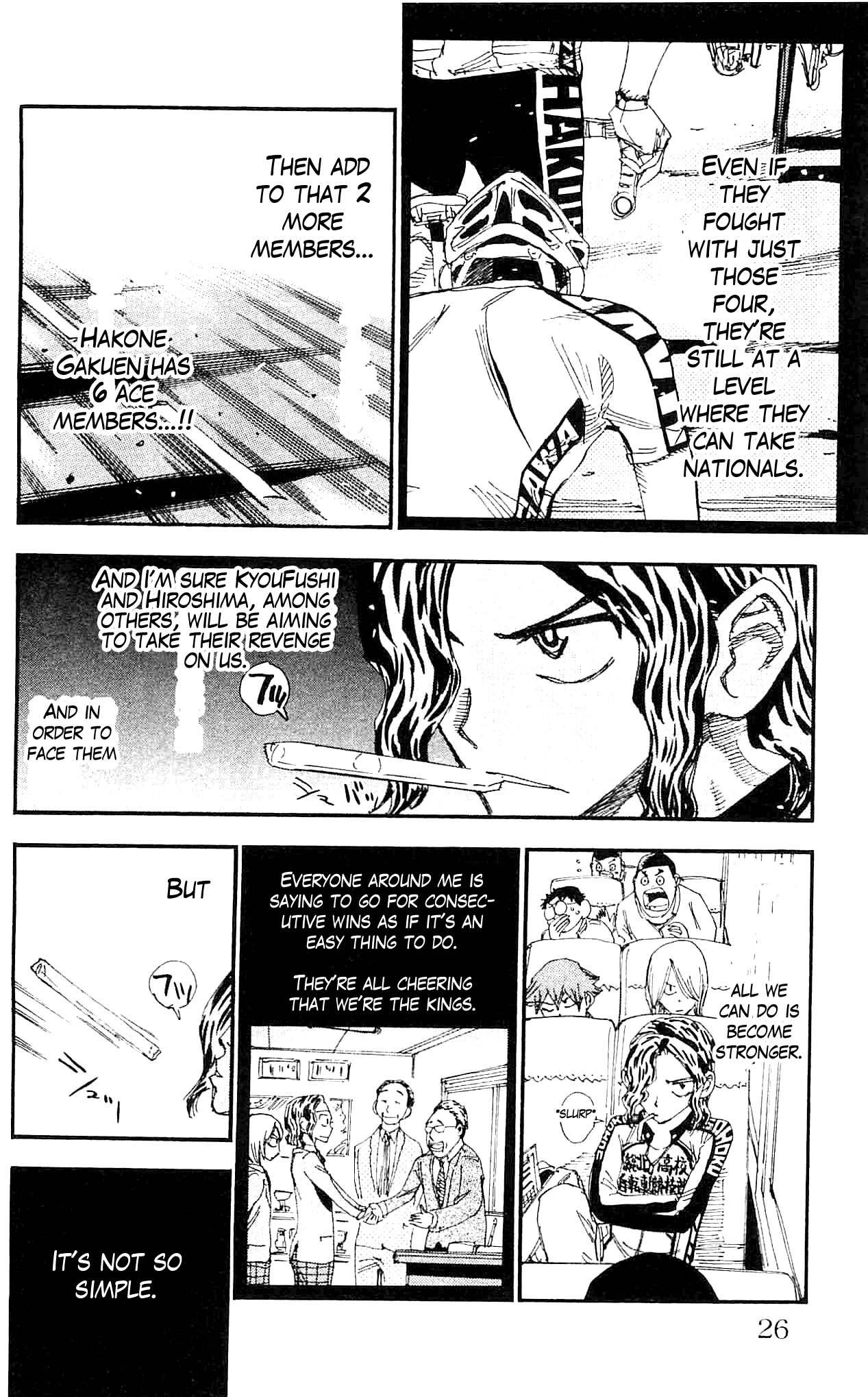 Yowamushi Pedal Chapter 280 page 2 - Chapter 280: 1000km once more