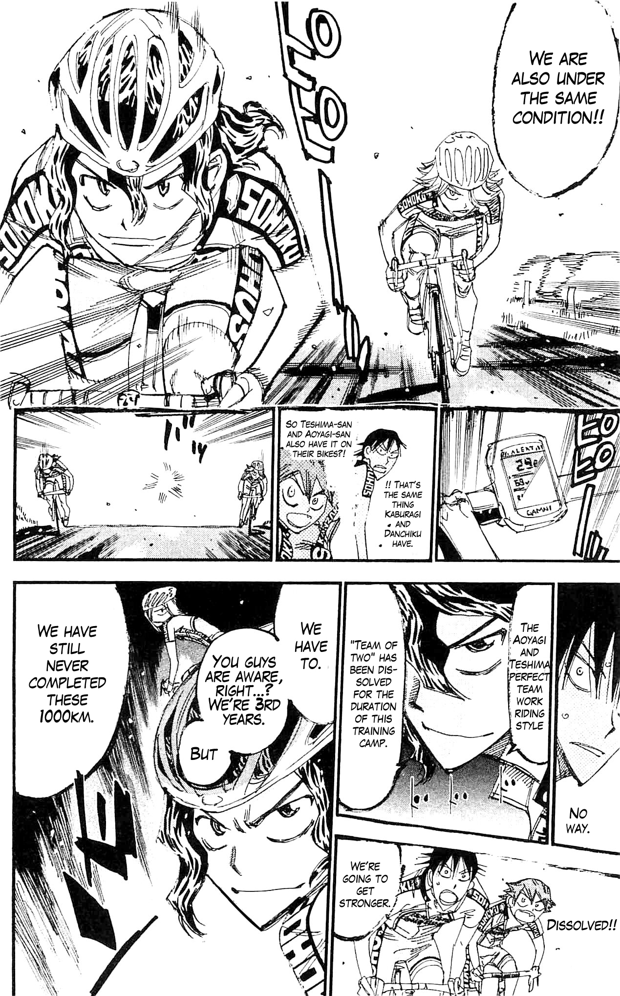 Yowamushi Pedal Chapter 280 page 20 - Chapter 280: 1000km once more