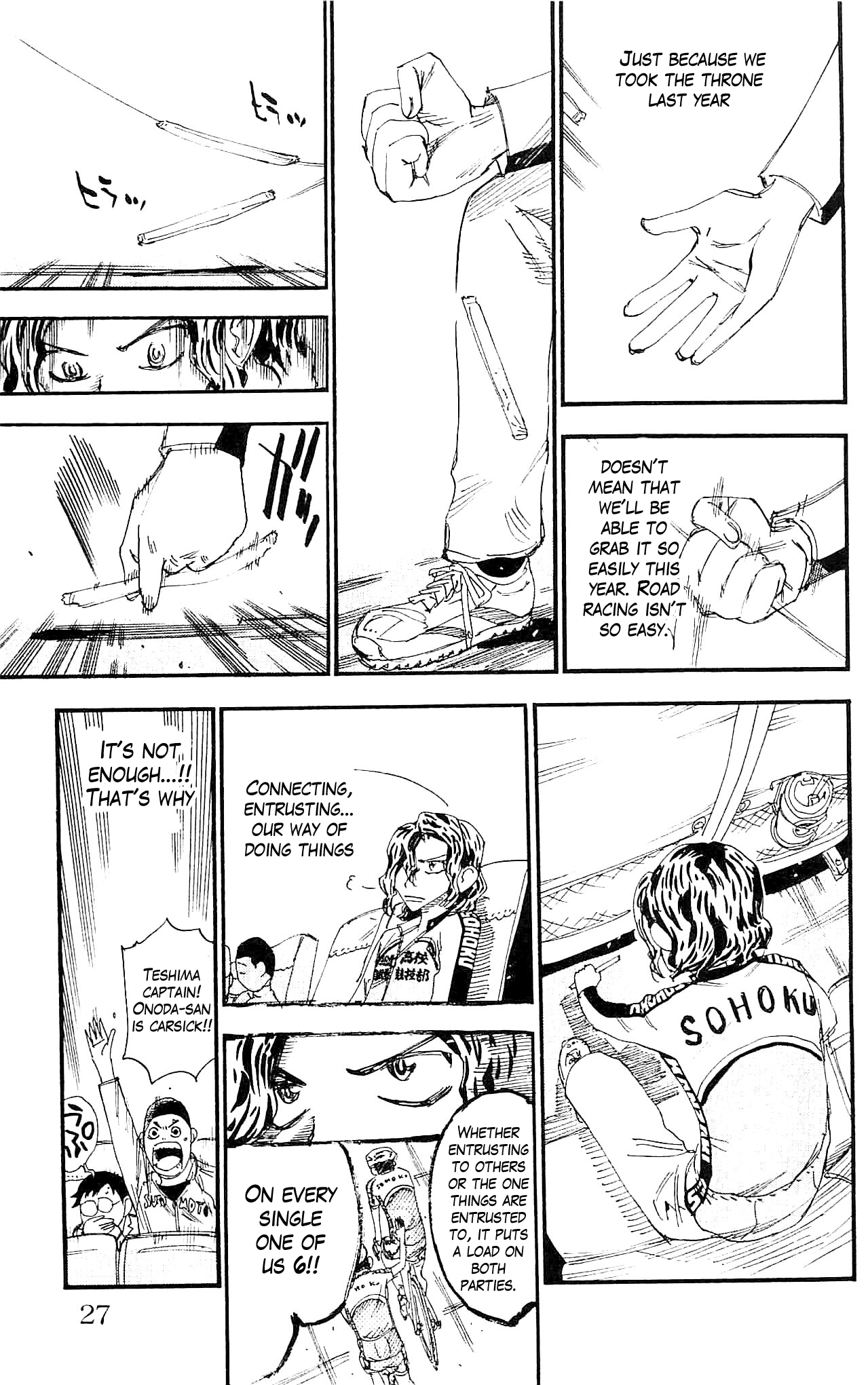 Yowamushi Pedal Chapter 280 page 3 - Chapter 280: 1000km once more