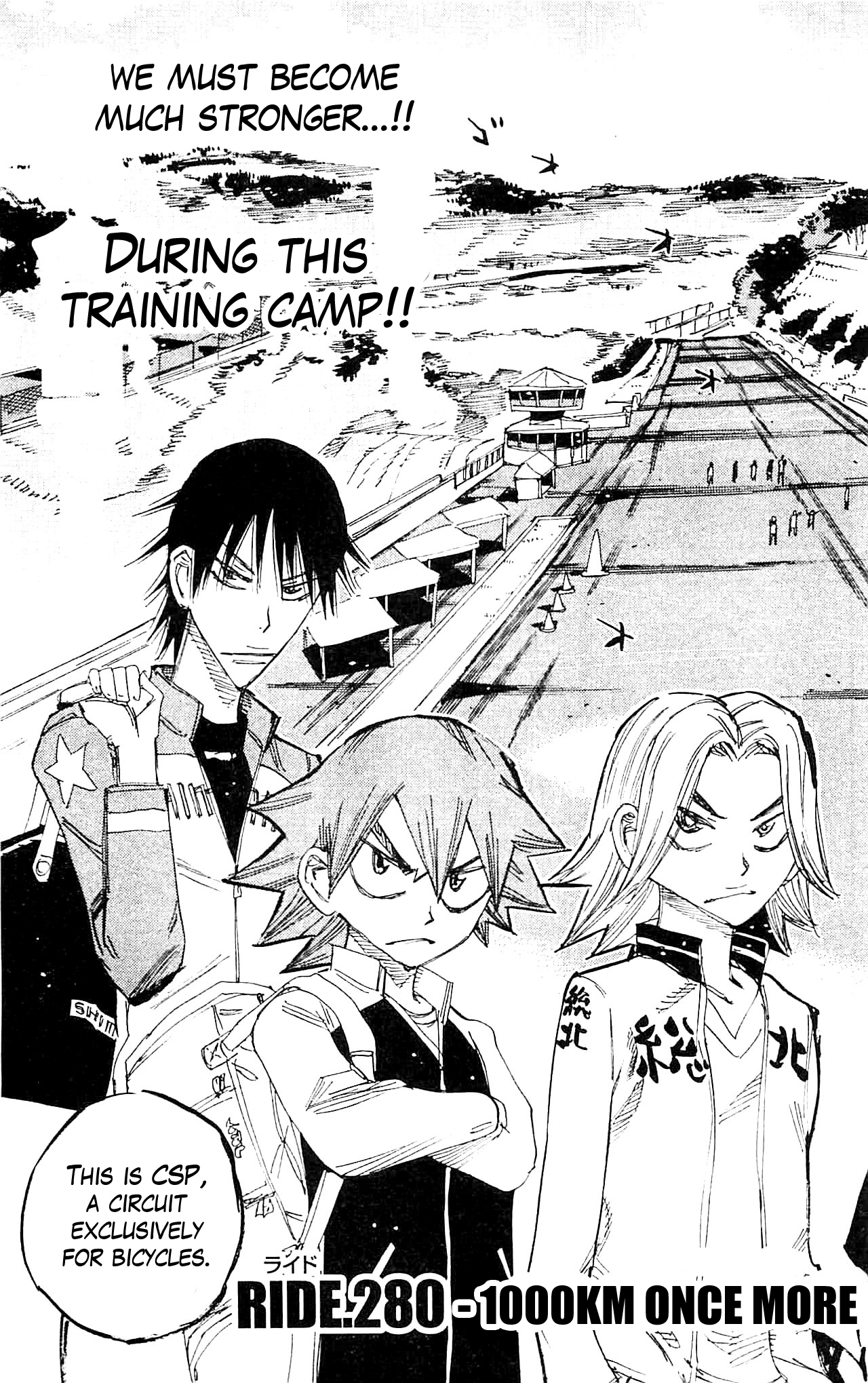 Yowamushi Pedal Chapter 280 page 5 - Chapter 280: 1000km once more