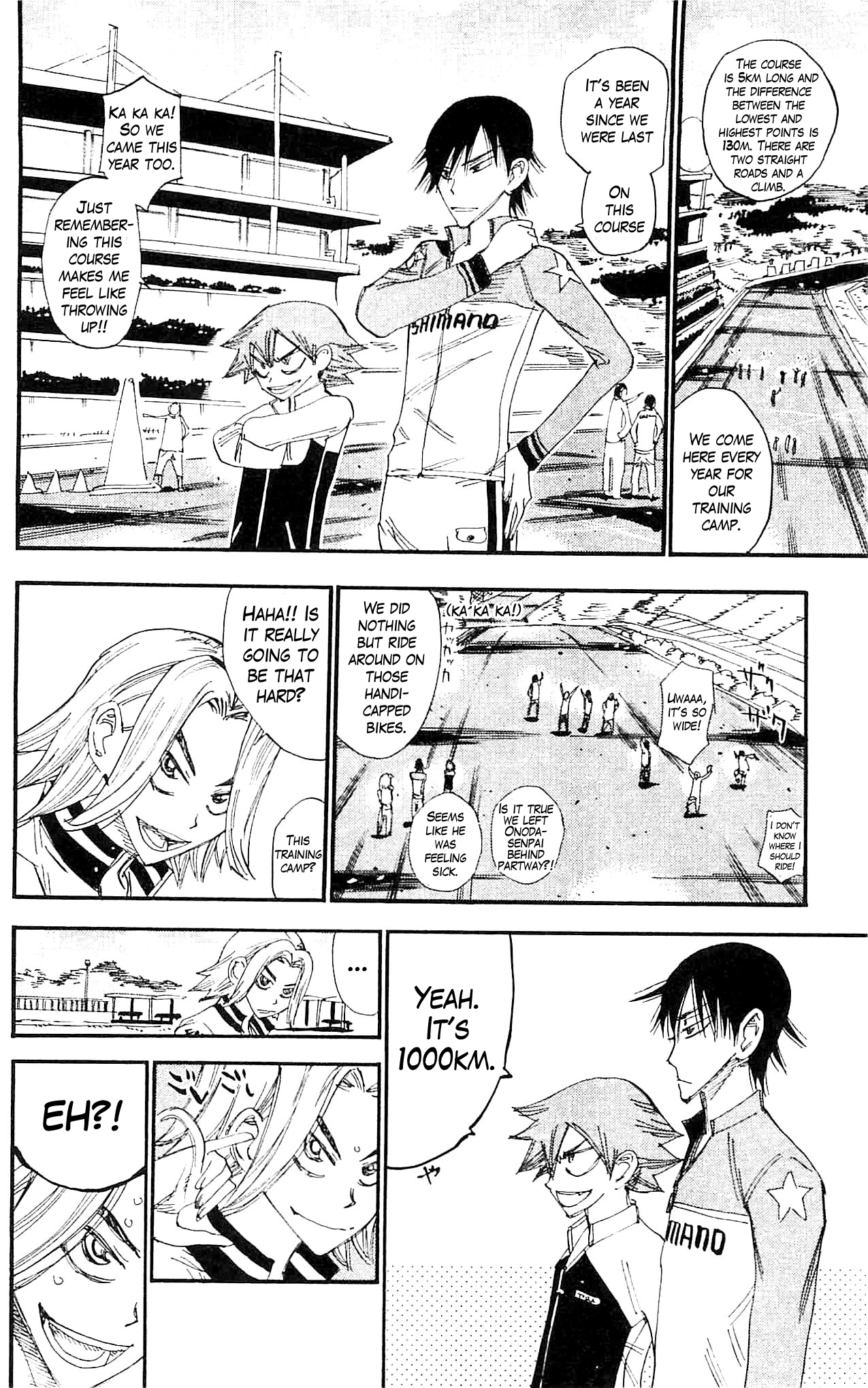 Yowamushi Pedal Chapter 280 page 6 - Chapter 280: 1000km once more
