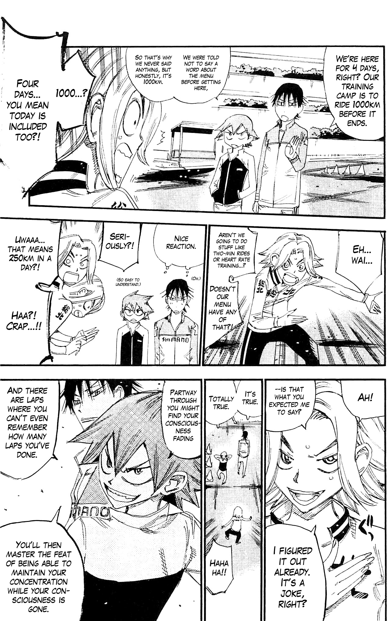 Yowamushi Pedal Chapter 280 page 7 - Chapter 280: 1000km once more