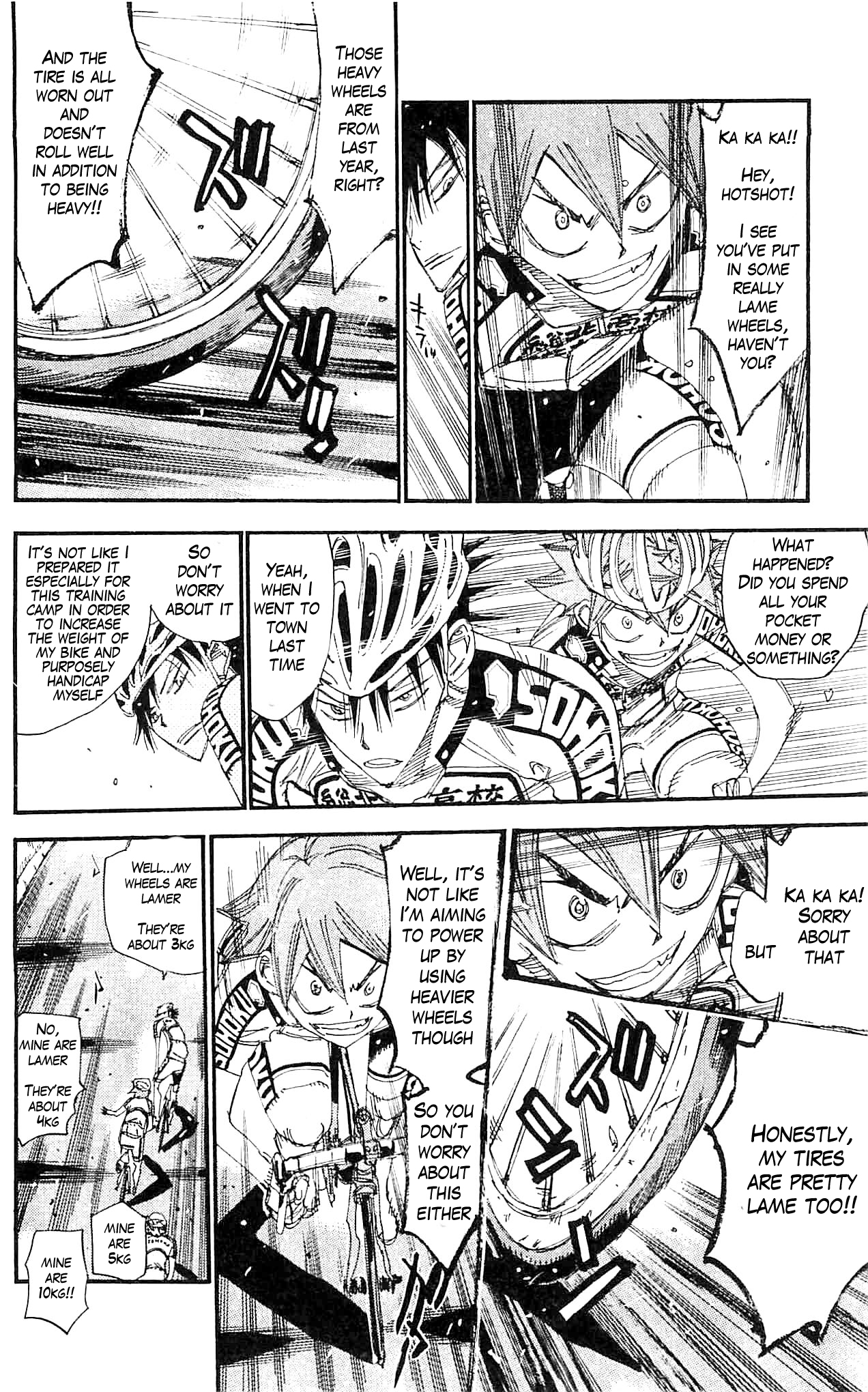 Yowamushi Pedal Chapter 281 page 10 - Chapter 281: Kaburagi, all alone