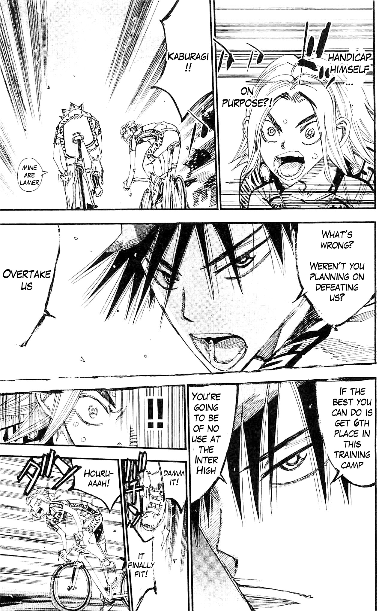 Yowamushi Pedal Chapter 281 page 11 - Chapter 281: Kaburagi, all alone