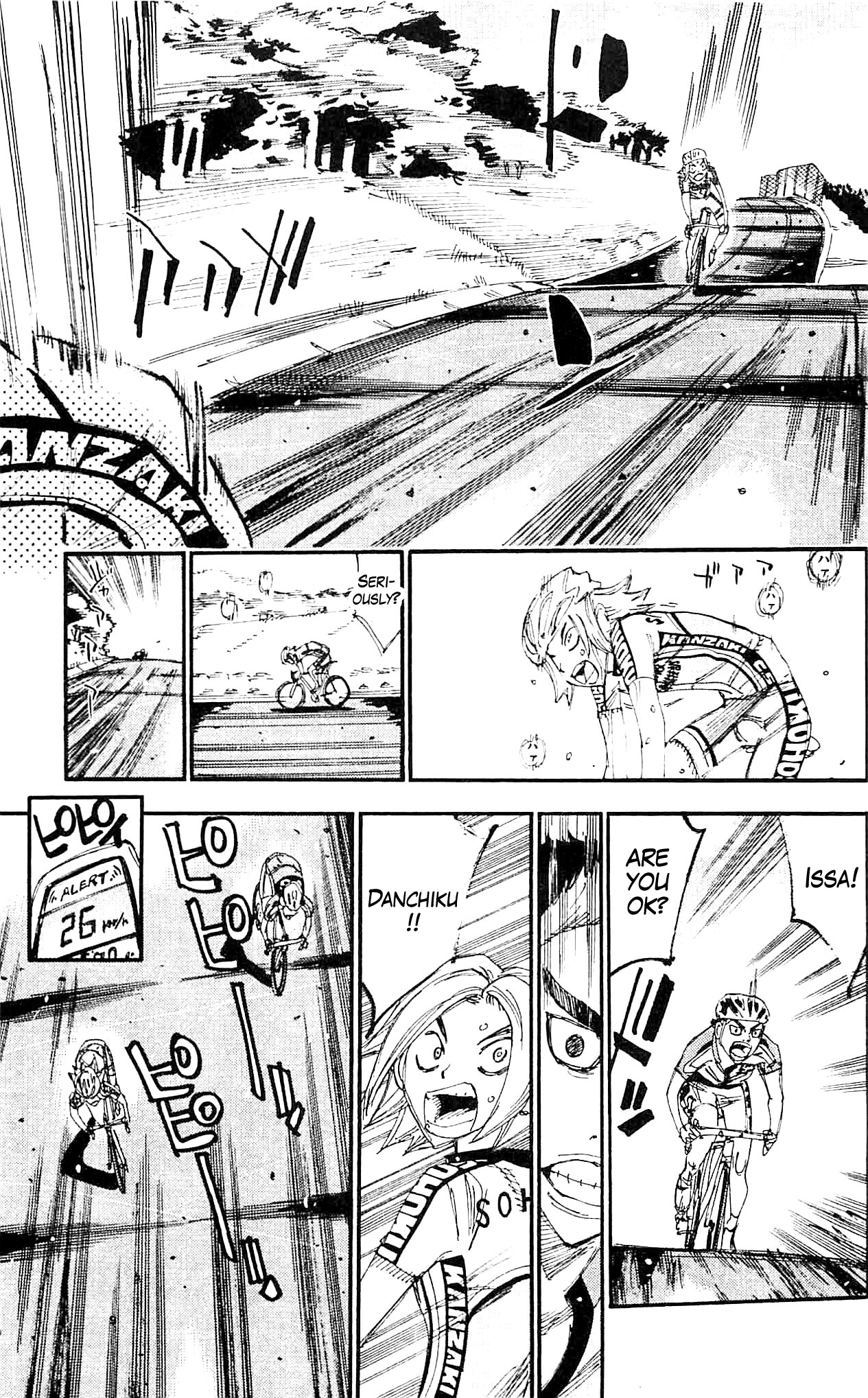 Yowamushi Pedal Chapter 281 page 13 - Chapter 281: Kaburagi, all alone