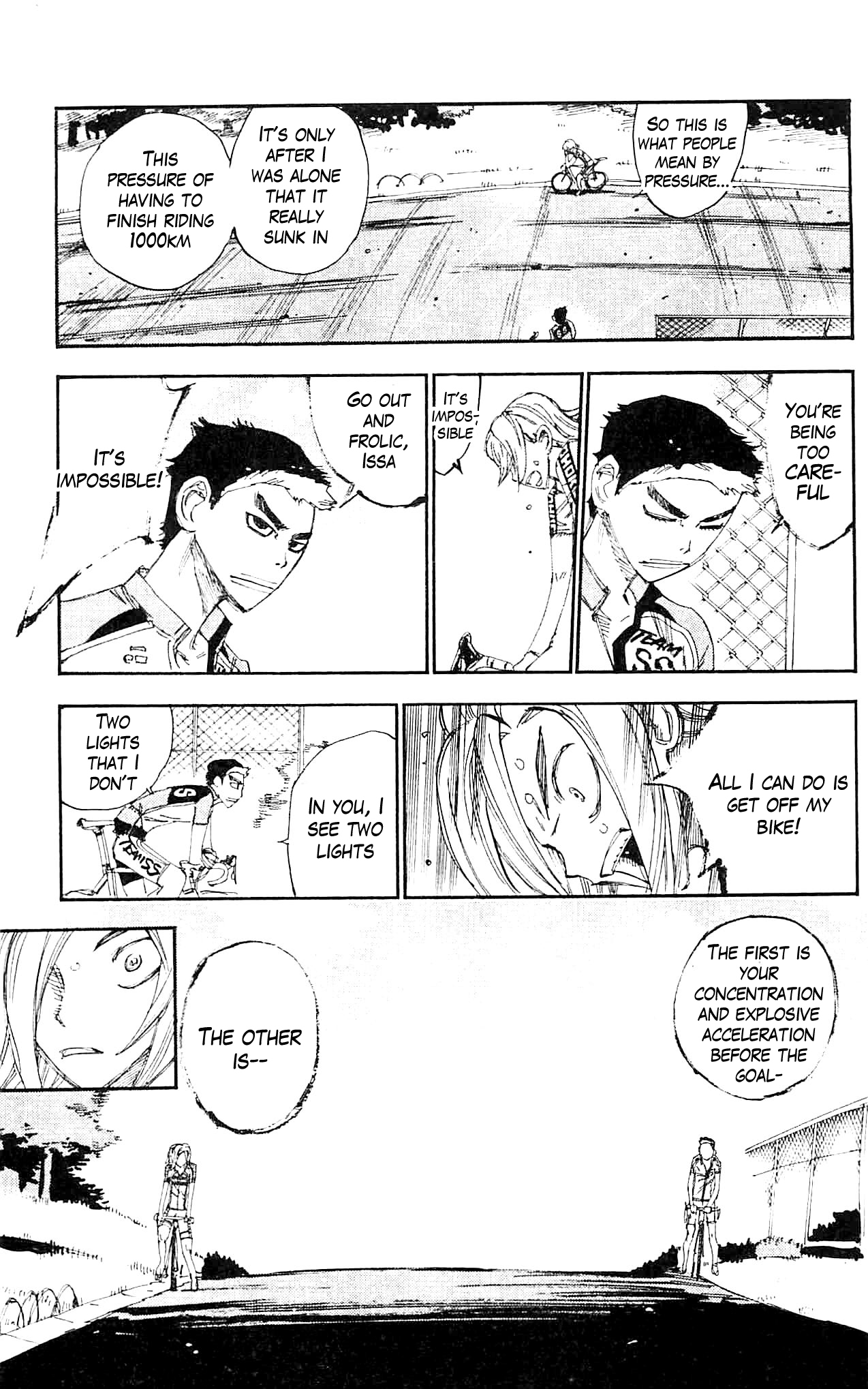 Yowamushi Pedal Chapter 281 page 15 - Chapter 281: Kaburagi, all alone