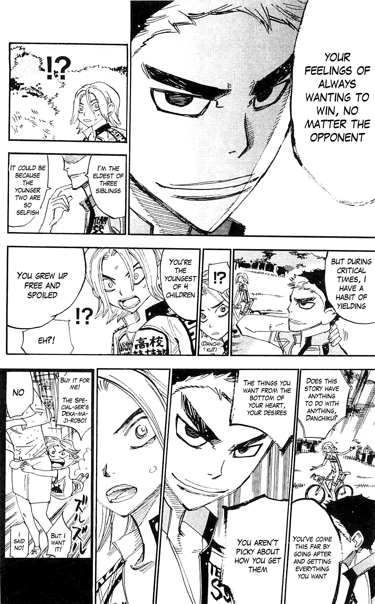 Yowamushi Pedal Chapter 281 page 16 - Chapter 281: Kaburagi, all alone