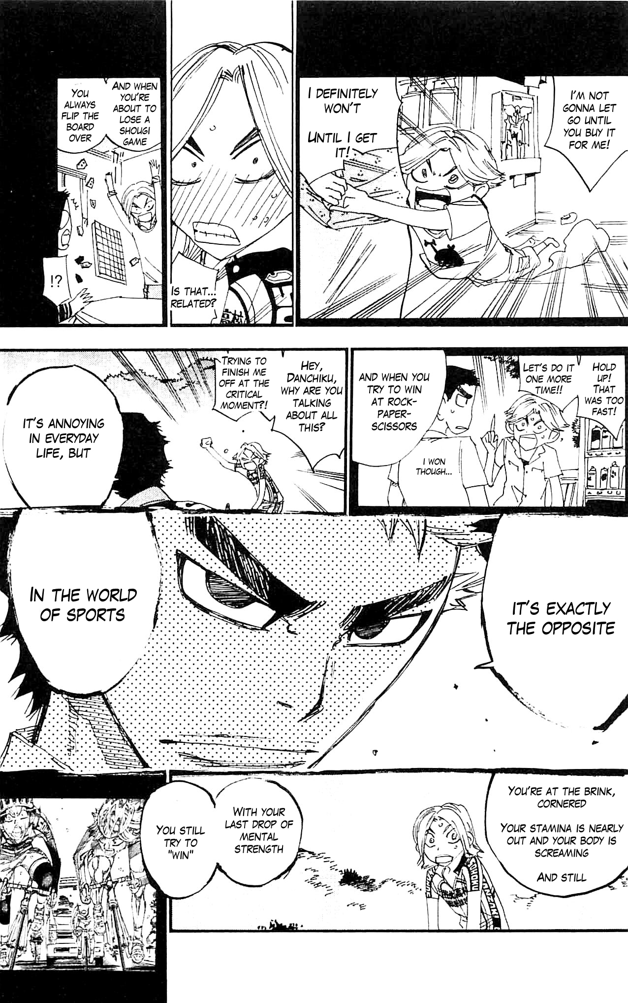 Yowamushi Pedal Chapter 281 page 17 - Chapter 281: Kaburagi, all alone