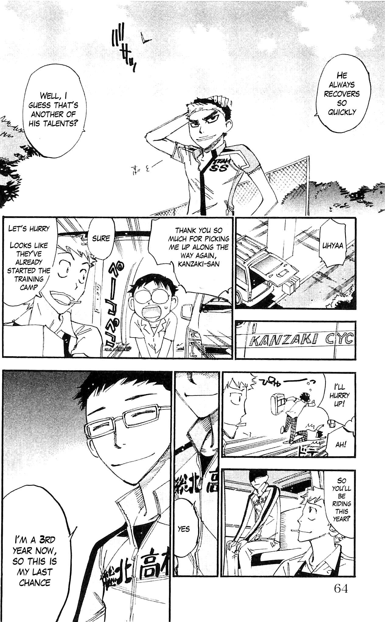 Yowamushi Pedal Chapter 281 page 20 - Chapter 281: Kaburagi, all alone