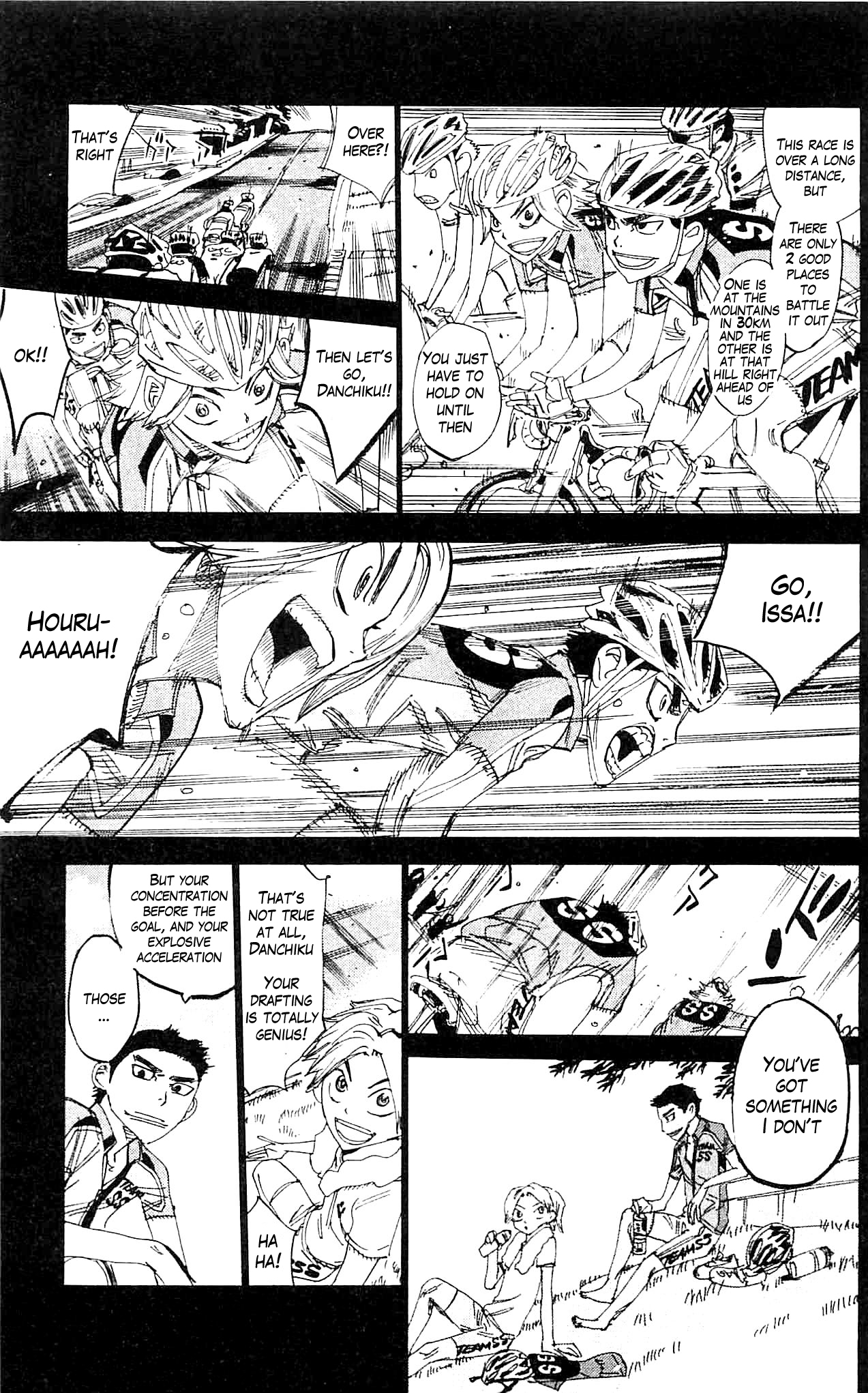 Yowamushi Pedal Chapter 281 page 5 - Chapter 281: Kaburagi, all alone