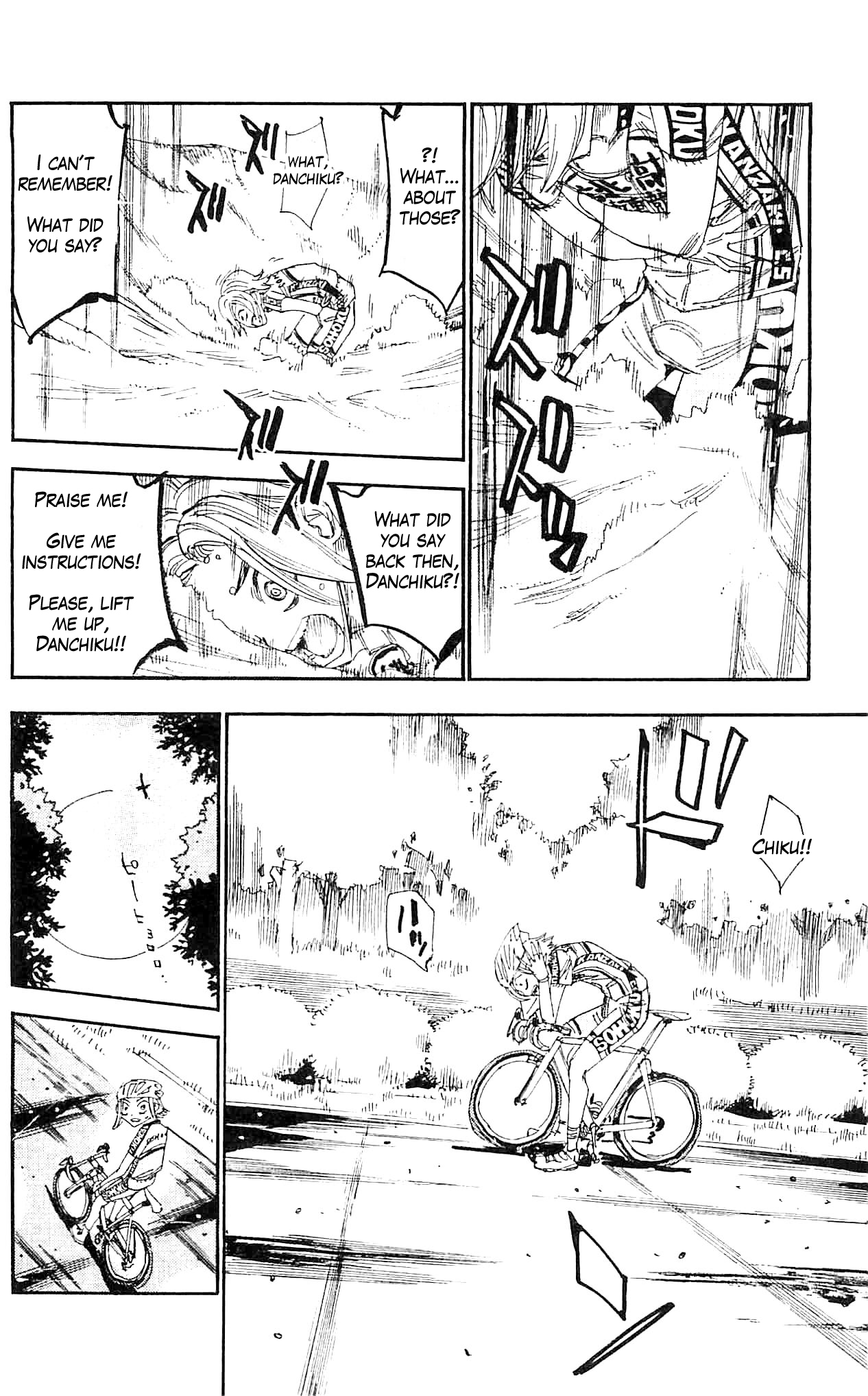 Yowamushi Pedal Chapter 281 page 6 - Chapter 281: Kaburagi, all alone