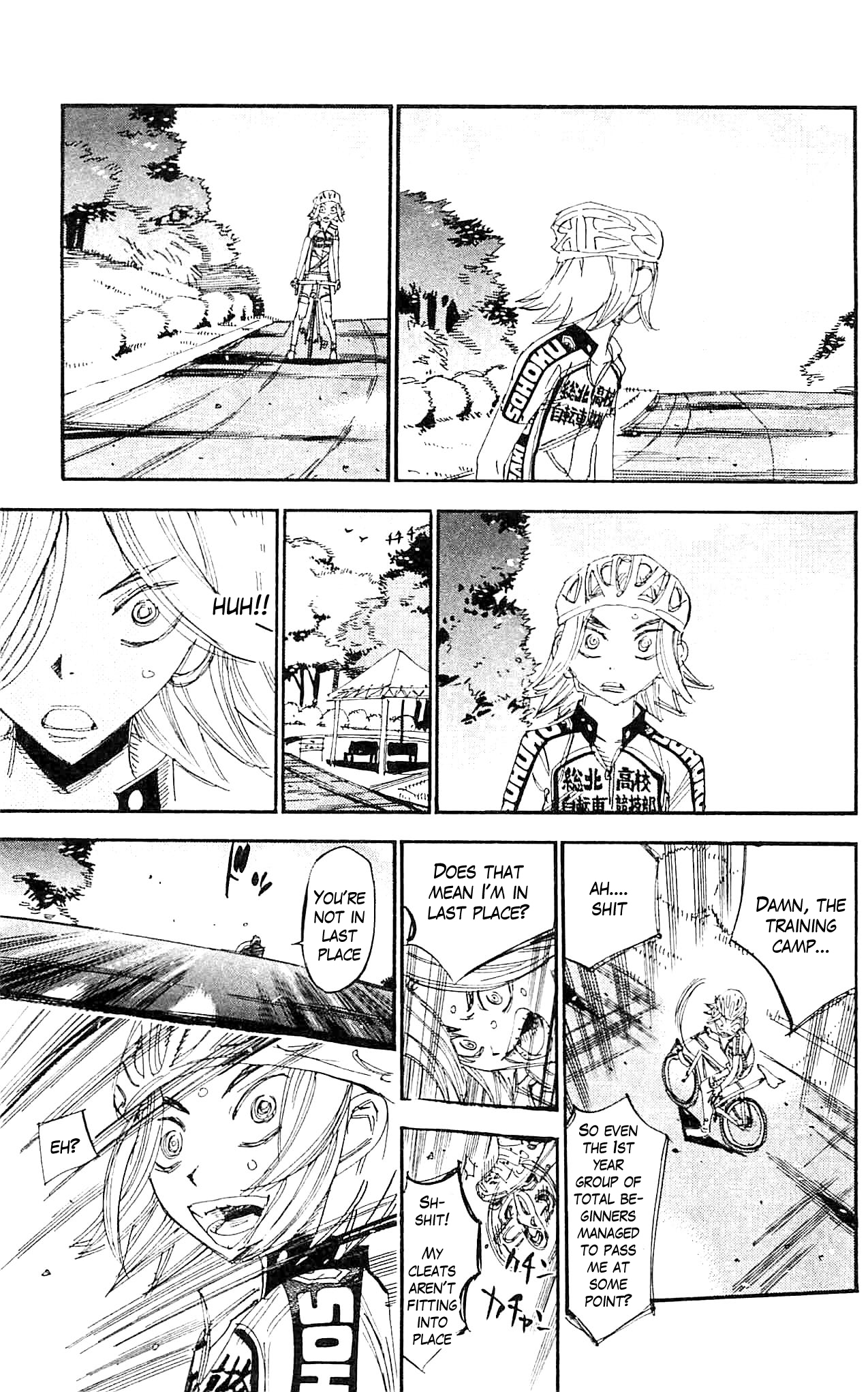 Yowamushi Pedal Chapter 281 page 7 - Chapter 281: Kaburagi, all alone