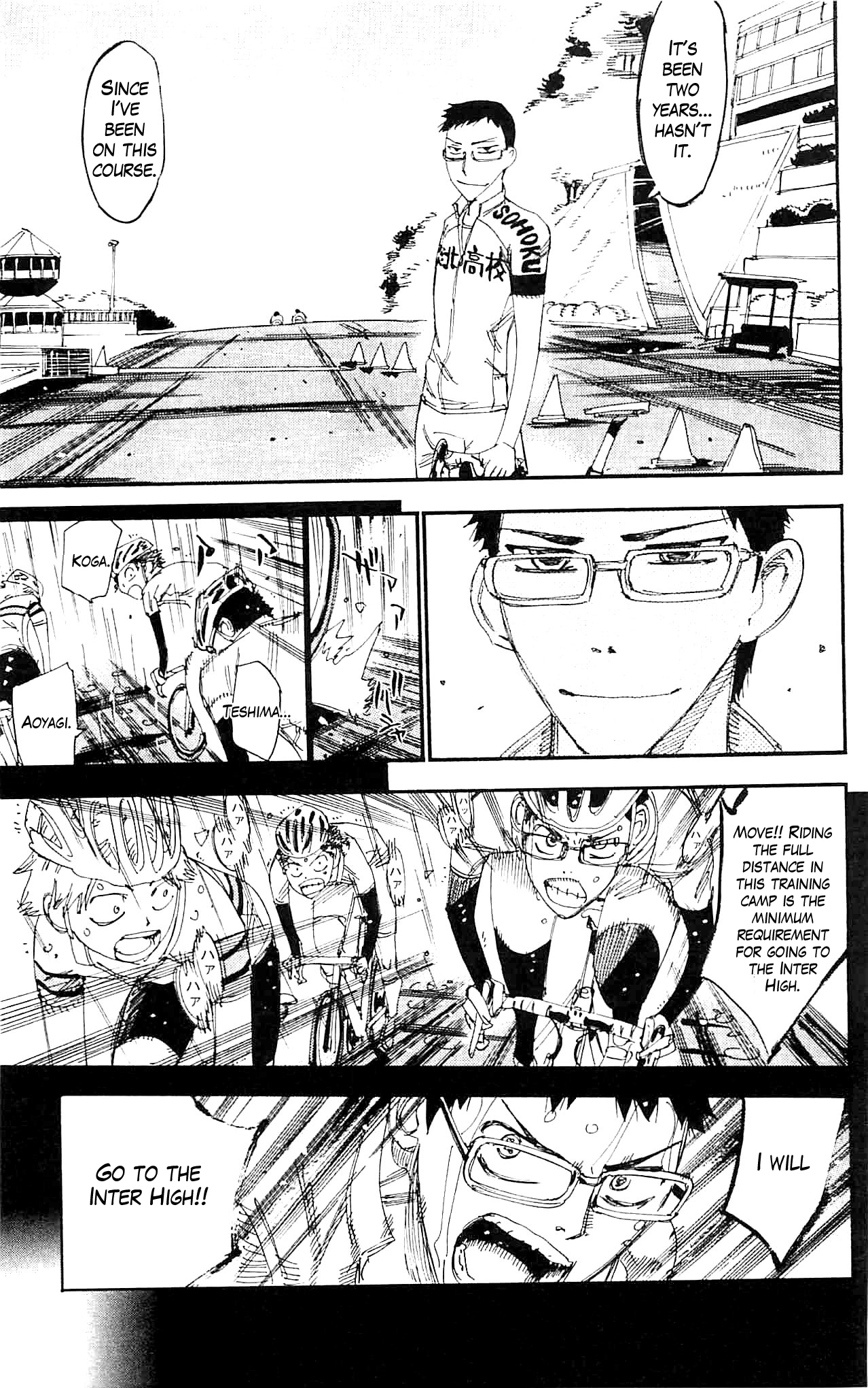 Yowamushi Pedal Chapter 282 page 10 - Chapter 282: One more 3rd year