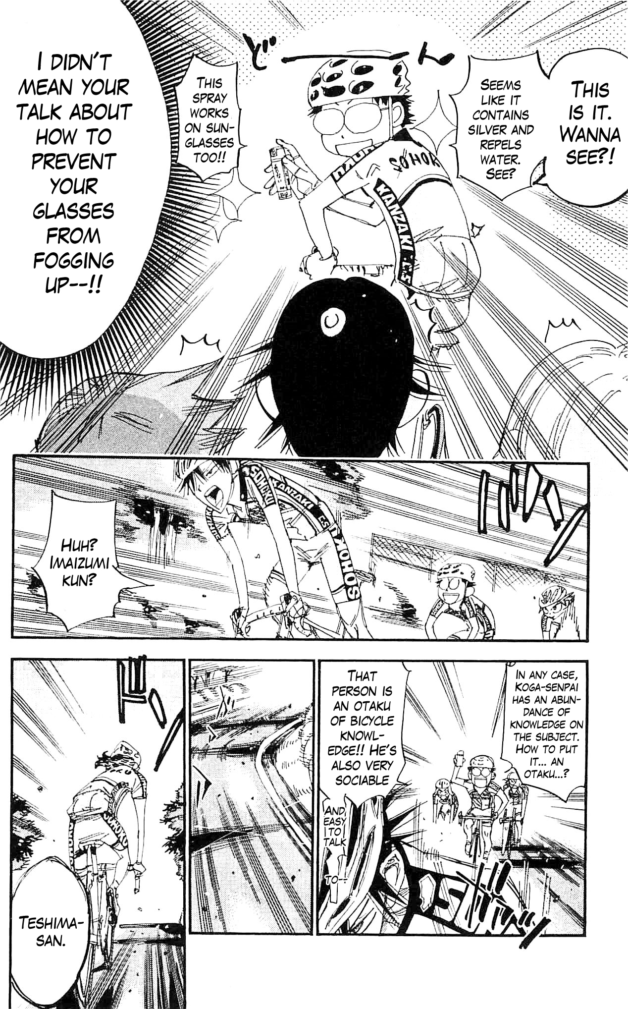 Yowamushi Pedal Chapter 282 page 15 - Chapter 282: One more 3rd year