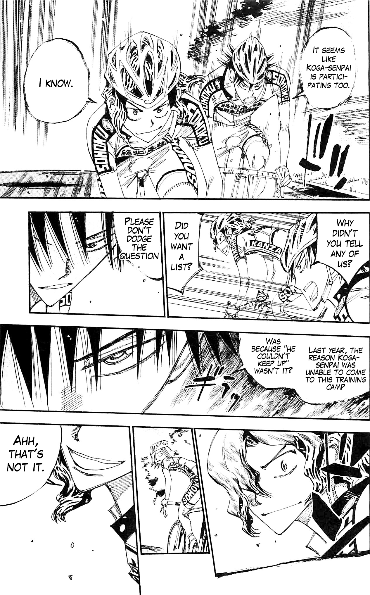 Yowamushi Pedal Chapter 282 page 16 - Chapter 282: One more 3rd year