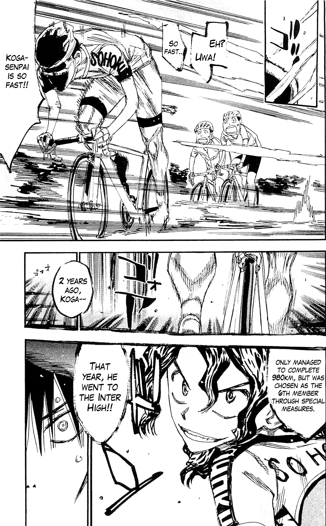 Yowamushi Pedal Chapter 282 page 18 - Chapter 282: One more 3rd year
