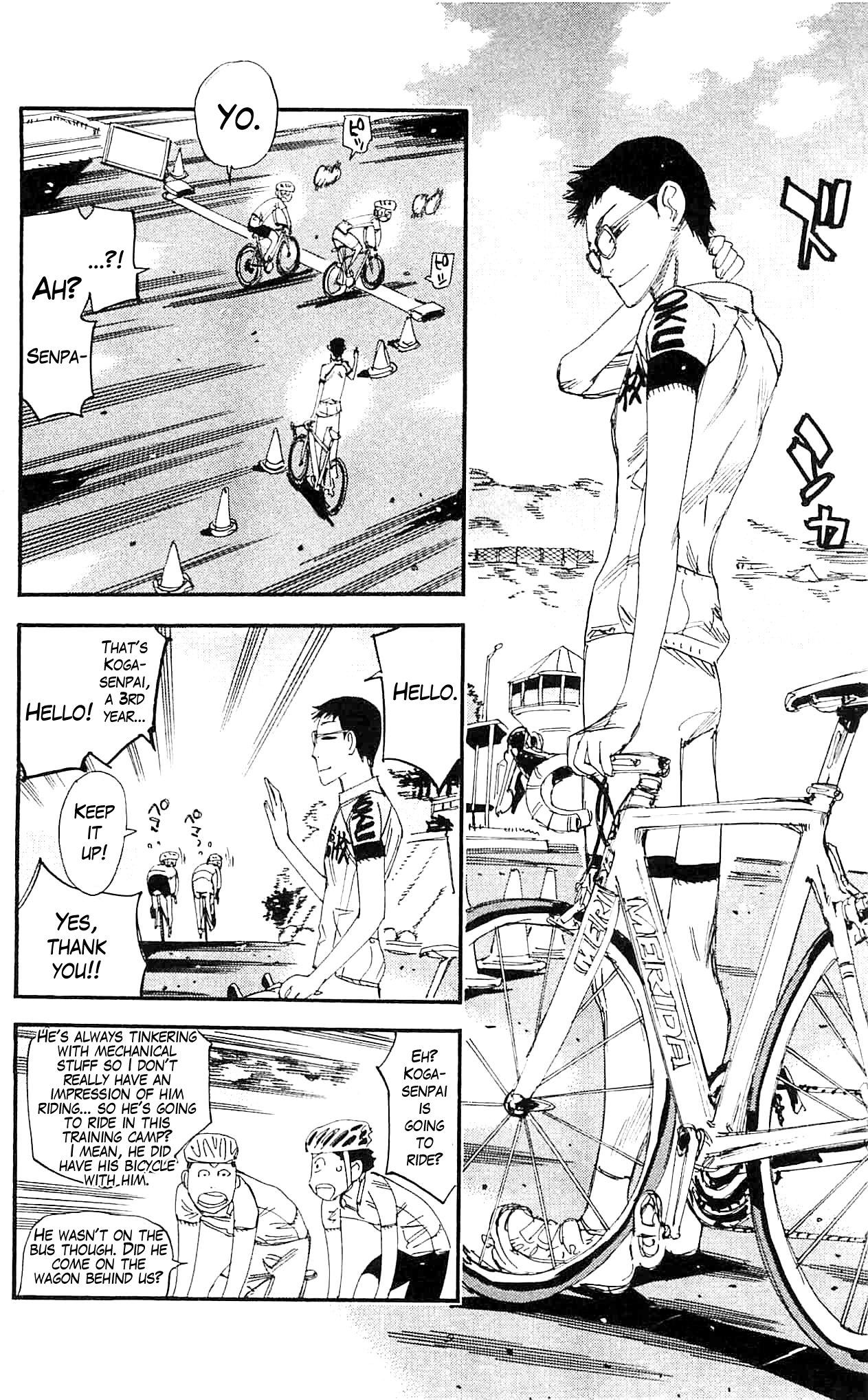 Yowamushi Pedal Chapter 282 page 9 - Chapter 282: One more 3rd year