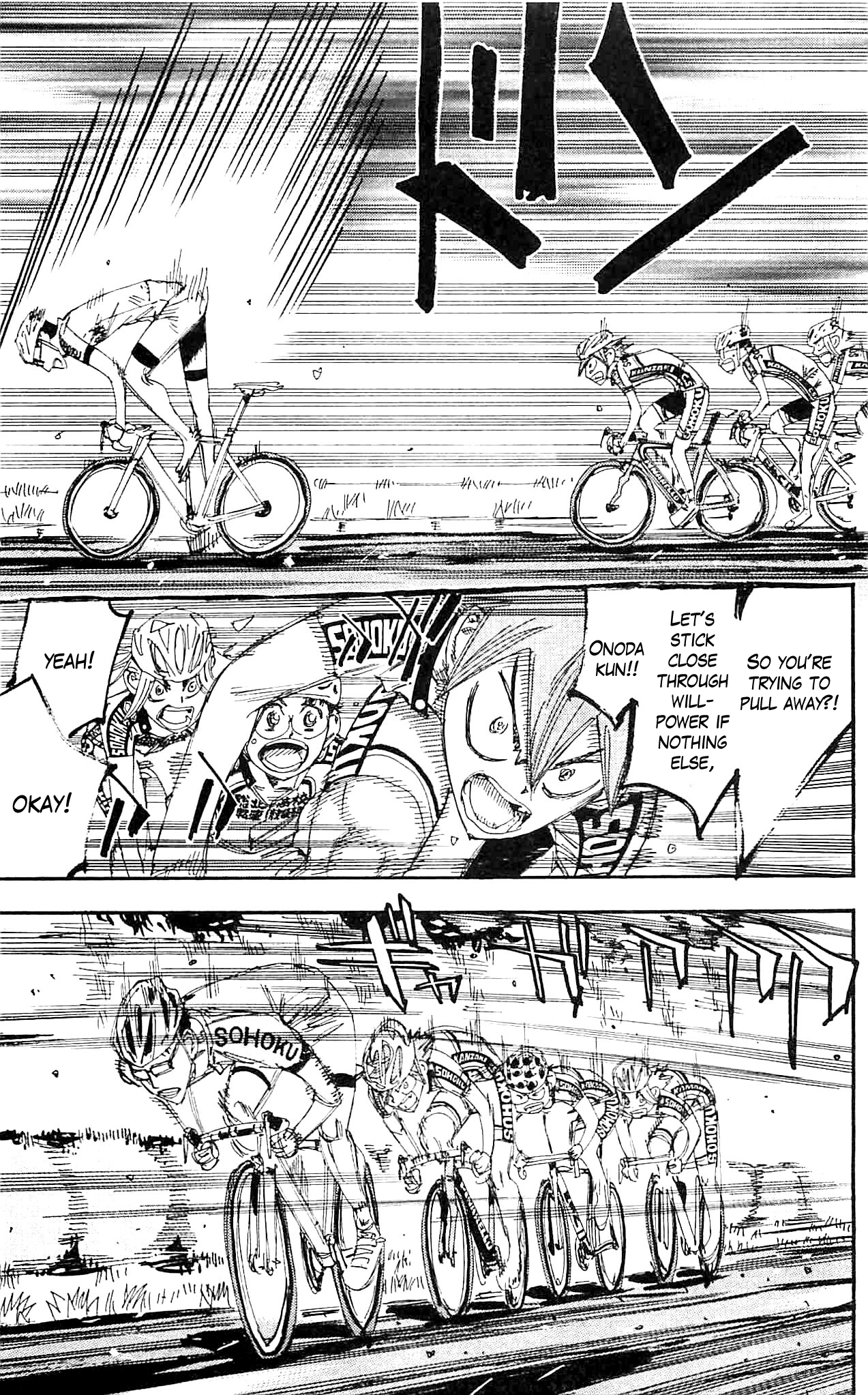 Yowamushi Pedal Chapter 283 page 11 - Chapter 283: Koga of the thunderous roar